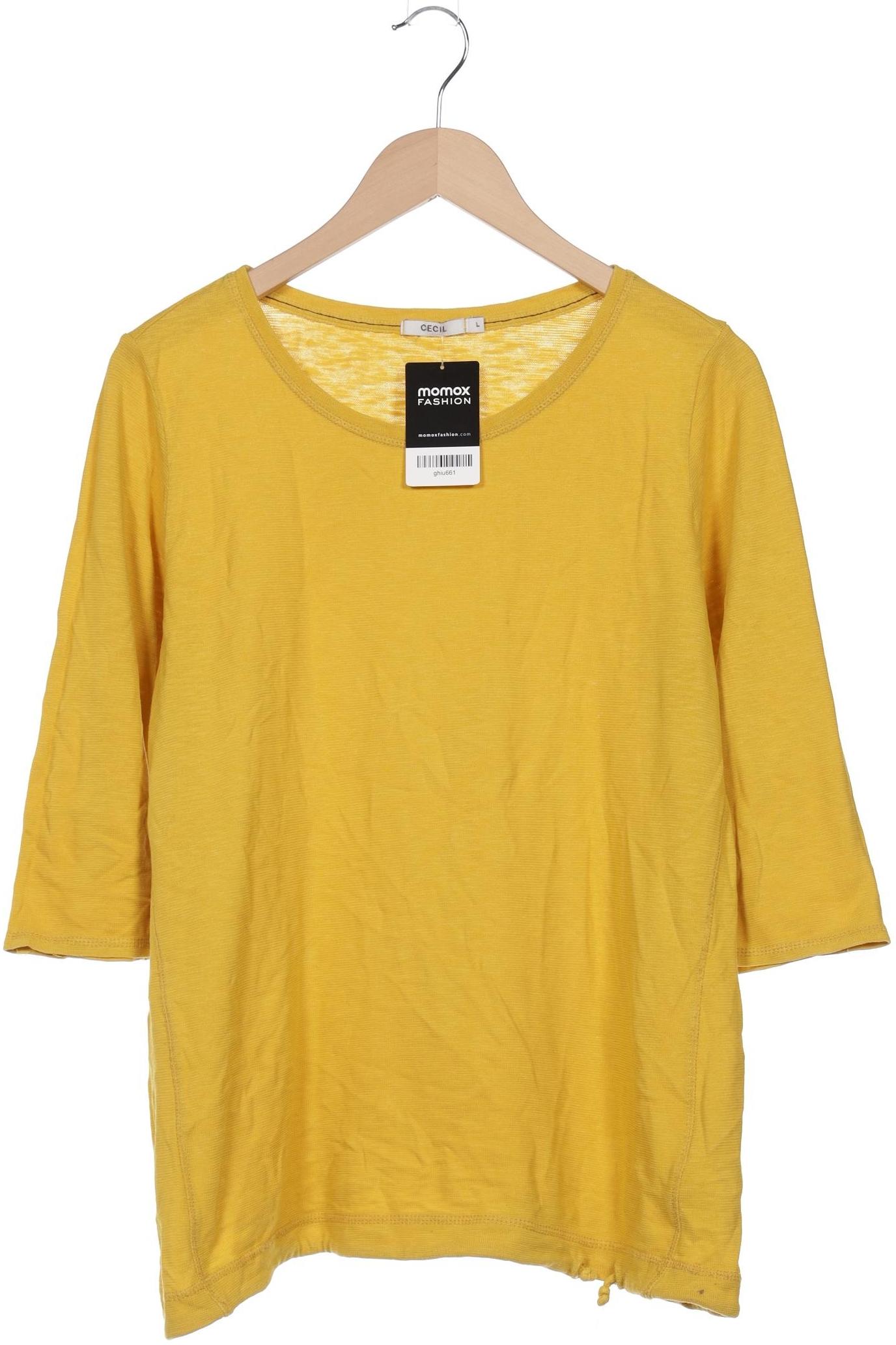 

Cecil Damen Pullover, gelb, Gr. 42