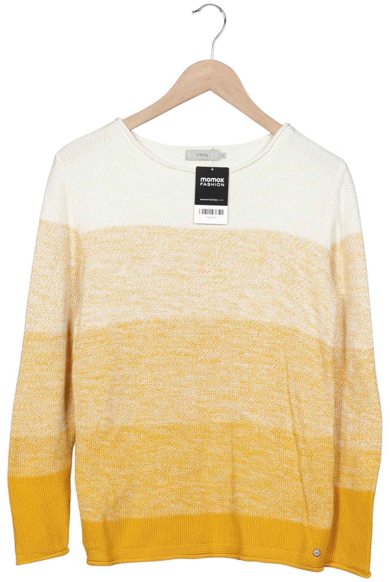 

Cecil Damen Pullover, gelb, Gr. 36