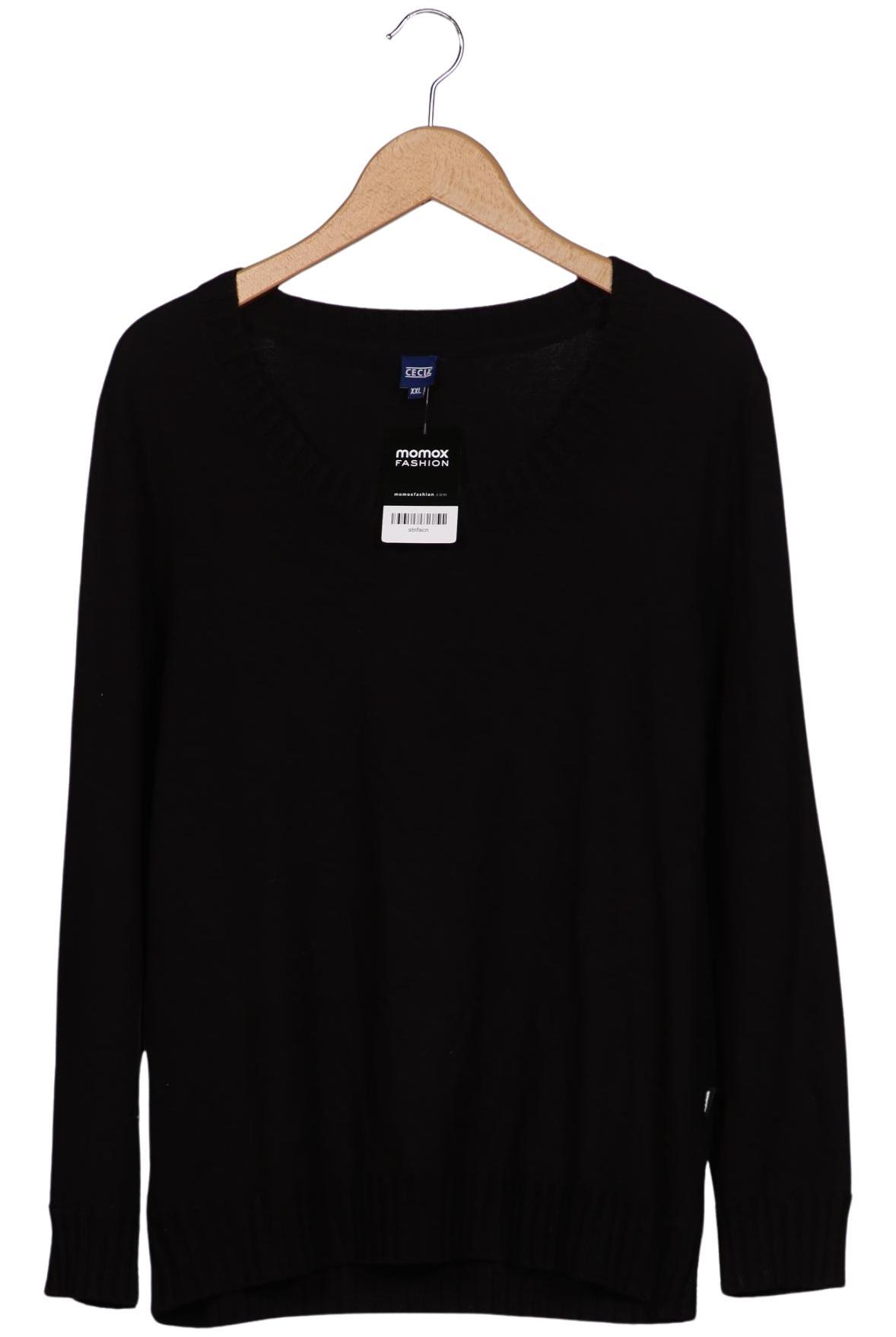 

Cecil Damen Pullover, schwarz, Gr. 46