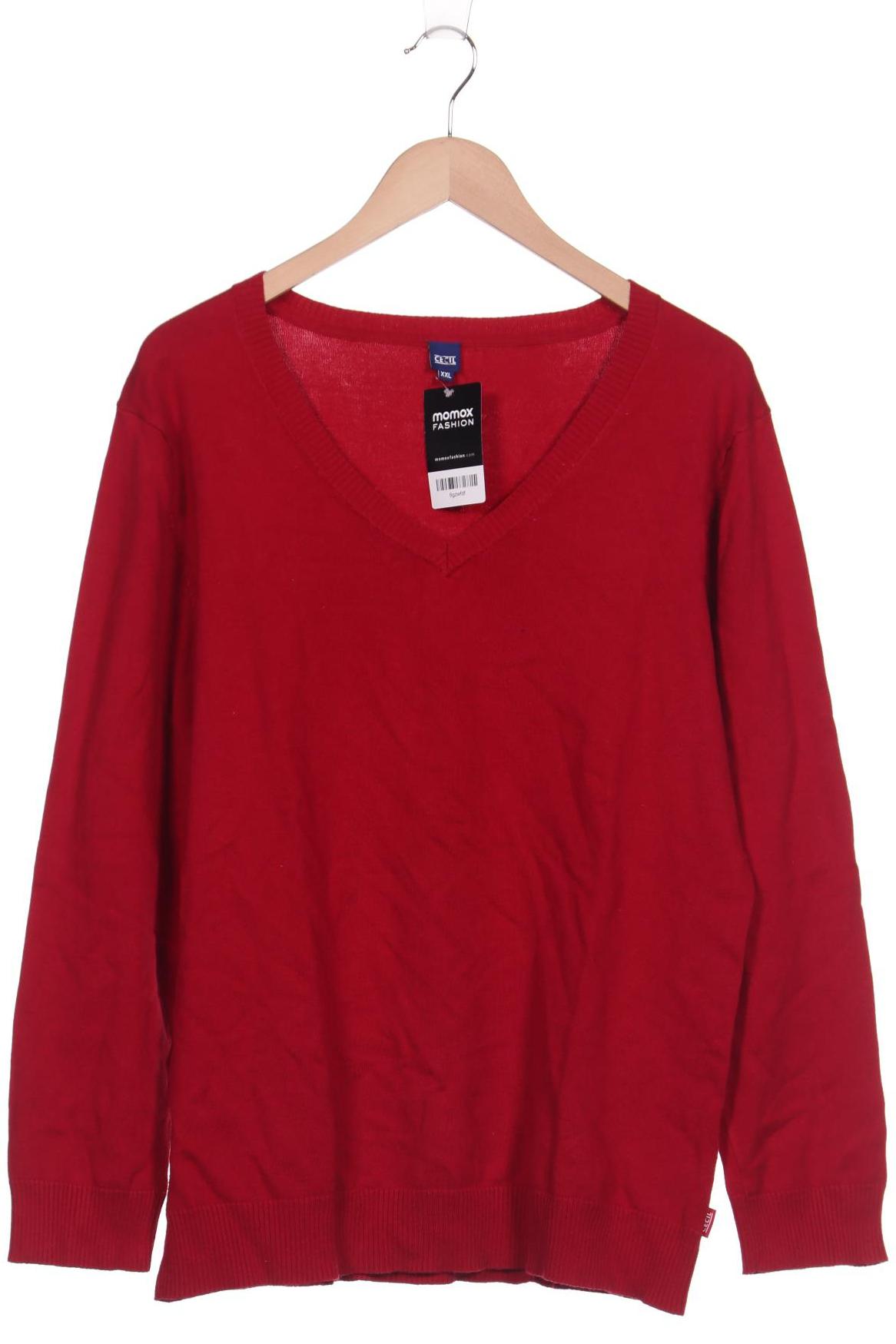 

CECIL Damen Pullover, rot