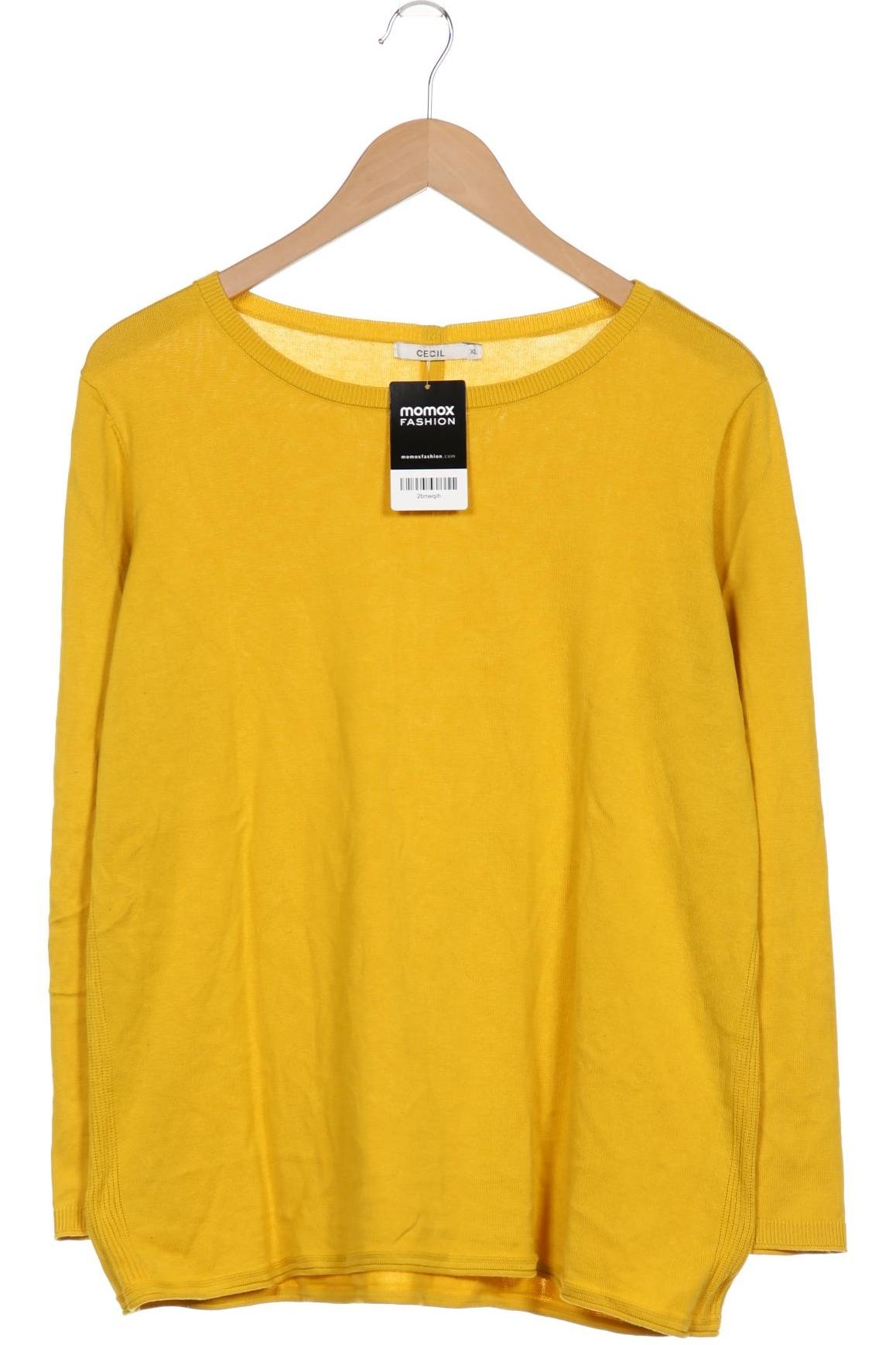 

Cecil Damen Pullover, gelb, Gr. 44