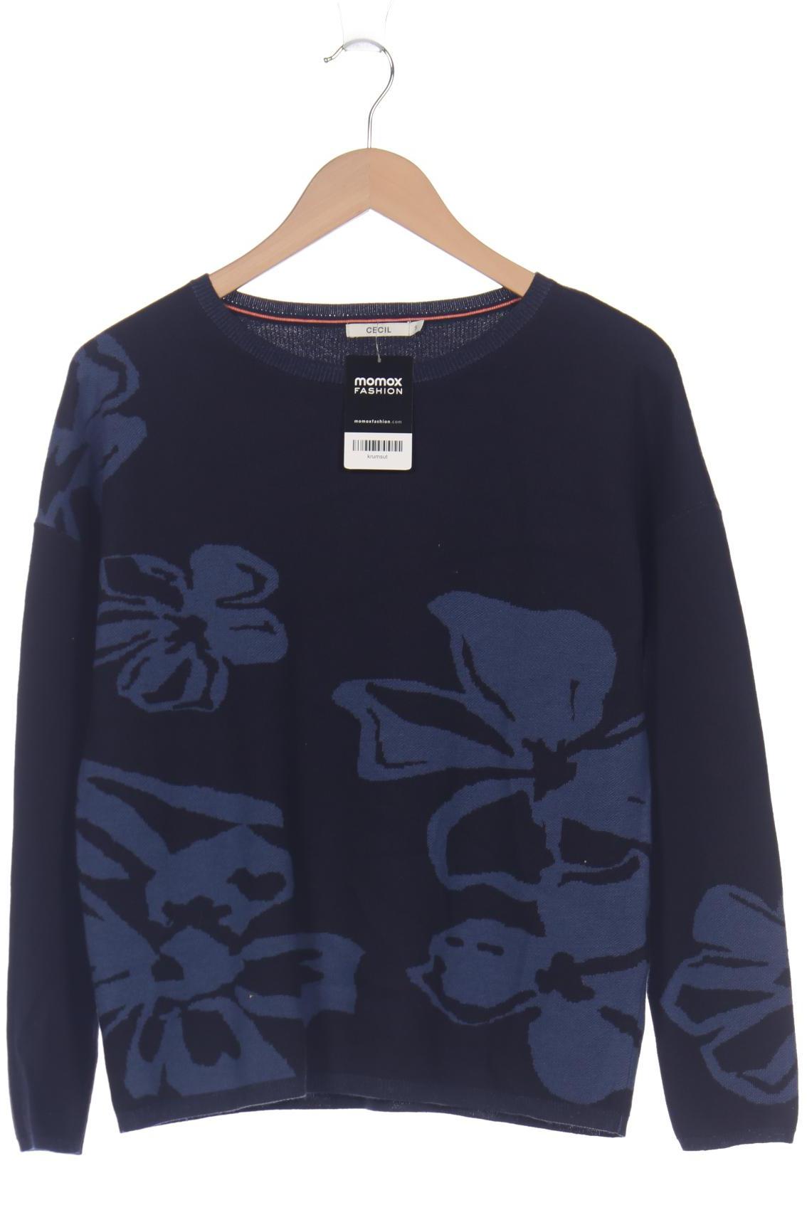 

Cecil Damen Pullover, marineblau, Gr. 36