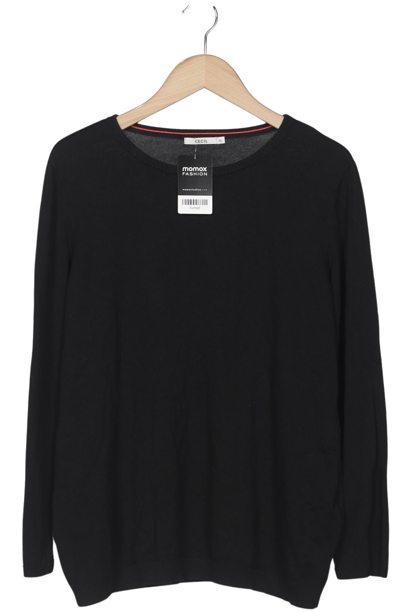 

Cecil Damen Pullover, schwarz, Gr. 44