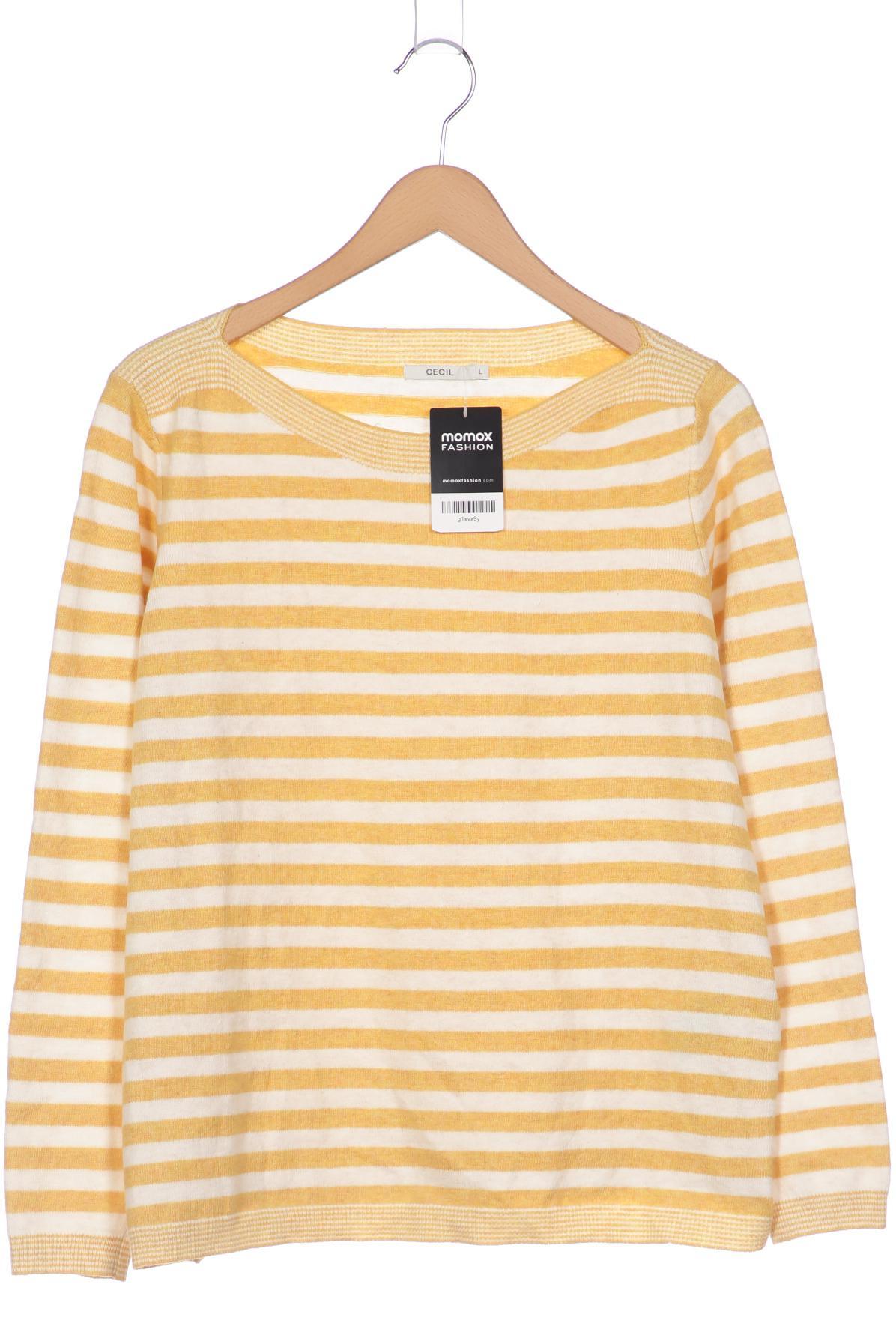 

Cecil Damen Pullover, gelb, Gr. 42