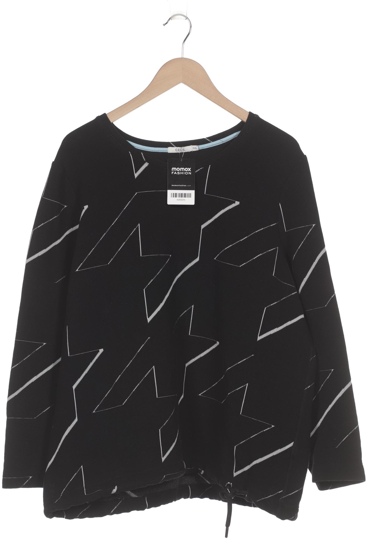 

Cecil Damen Pullover, schwarz, Gr. 46