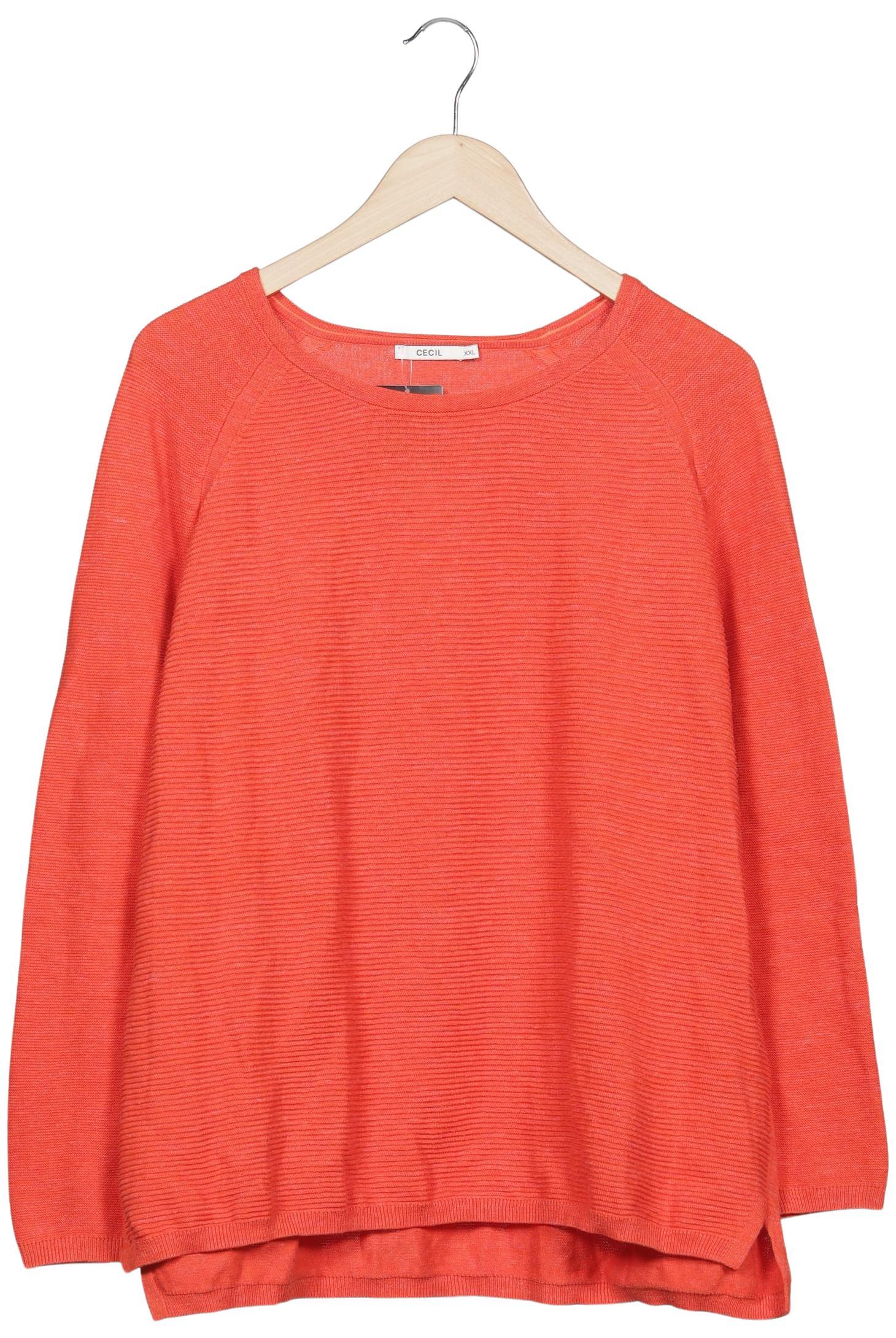 

Cecil Damen Pullover, orange, Gr. 46
