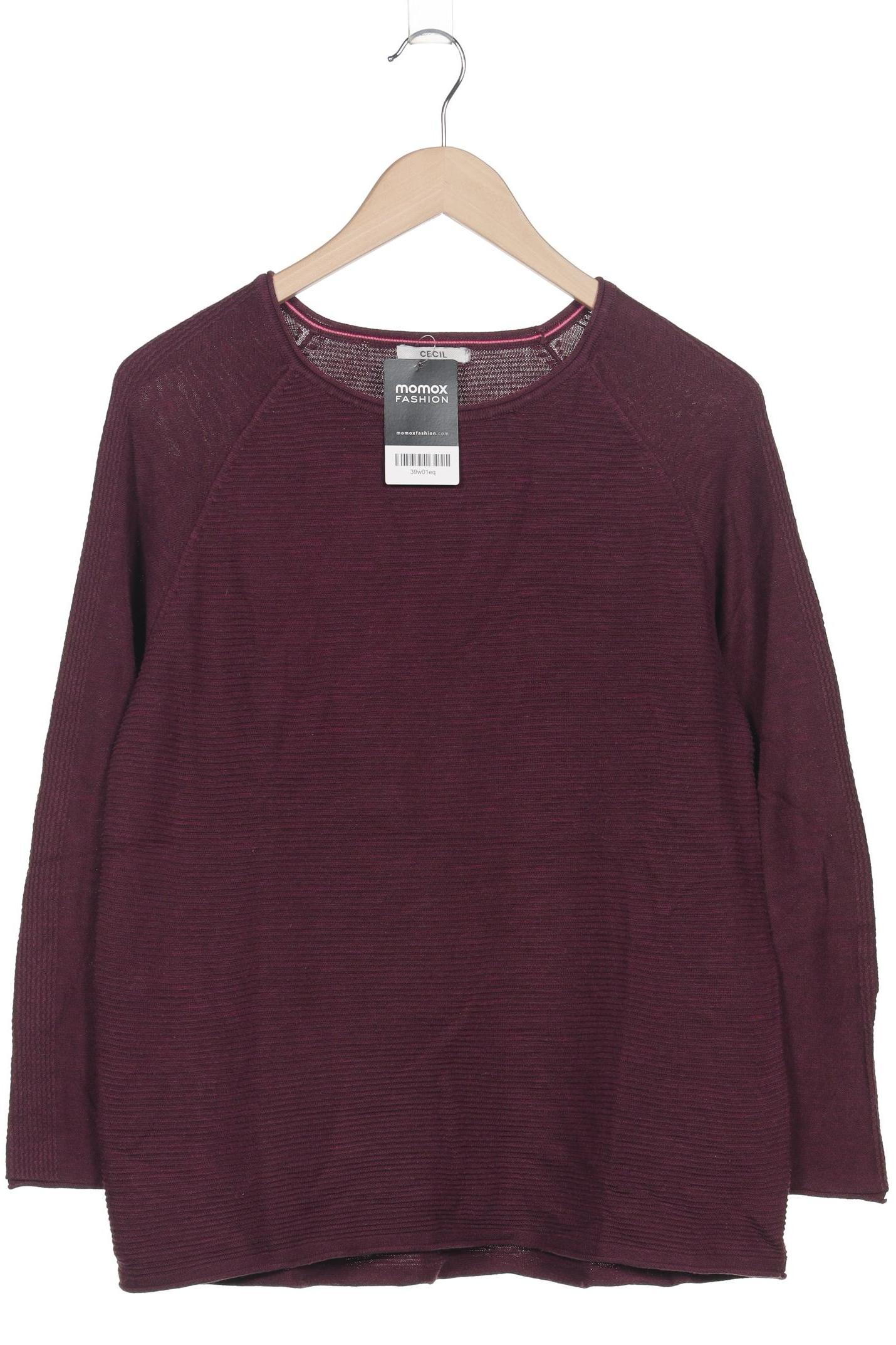 

Cecil Damen Pullover, bordeaux, Gr. 44