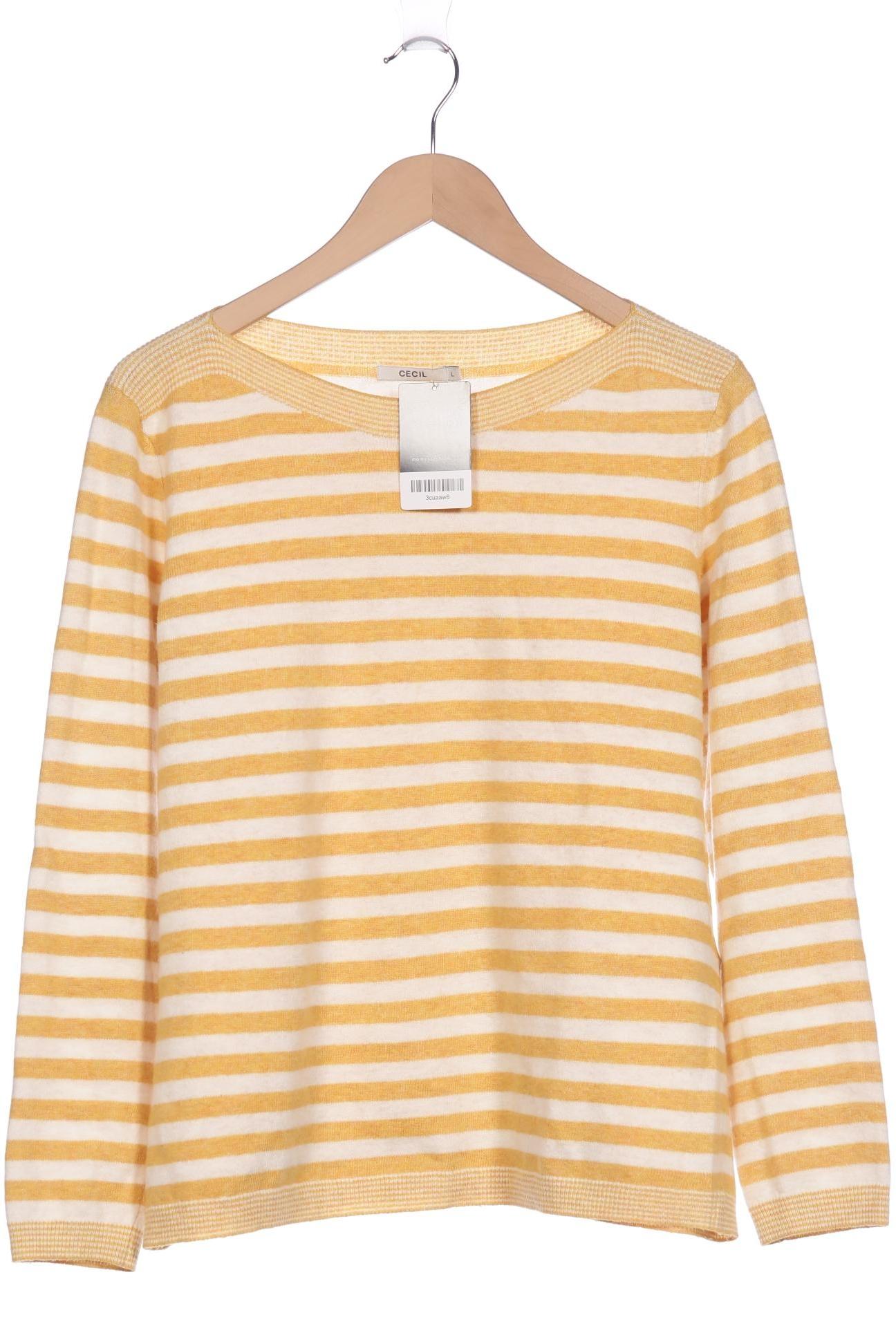 

Cecil Damen Pullover, gelb, Gr. 42