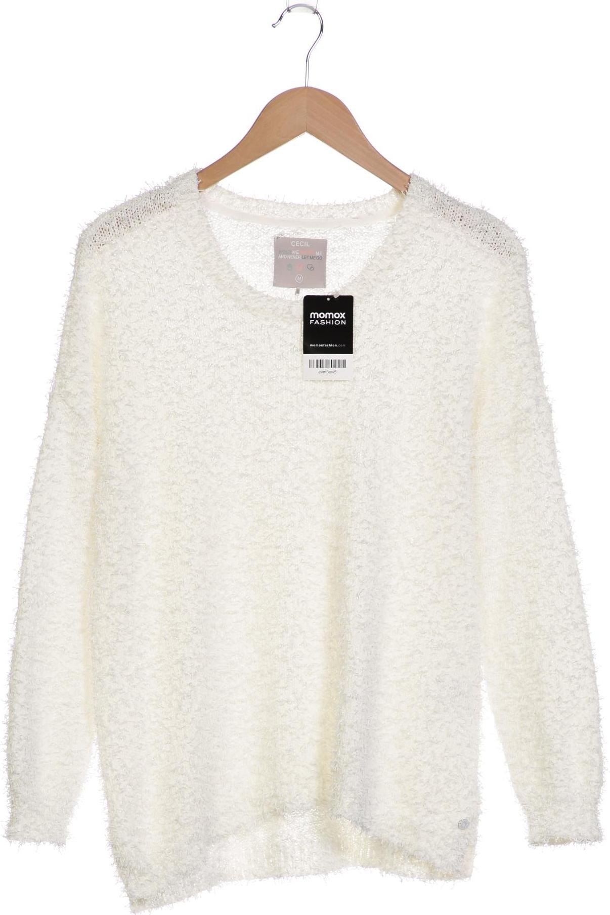 

Cecil Damen Pullover, weiß, Gr. 38