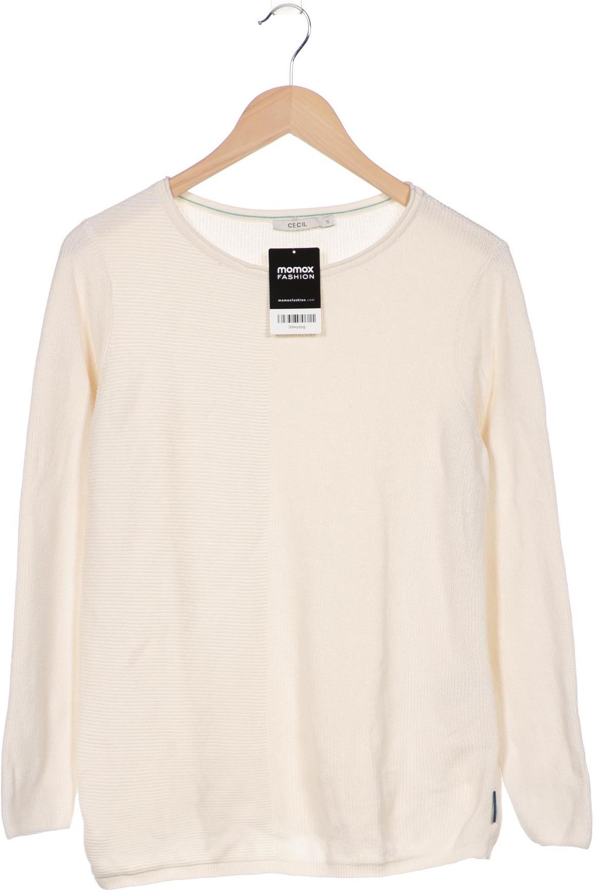 

CECIL Damen Pullover, cremeweiß