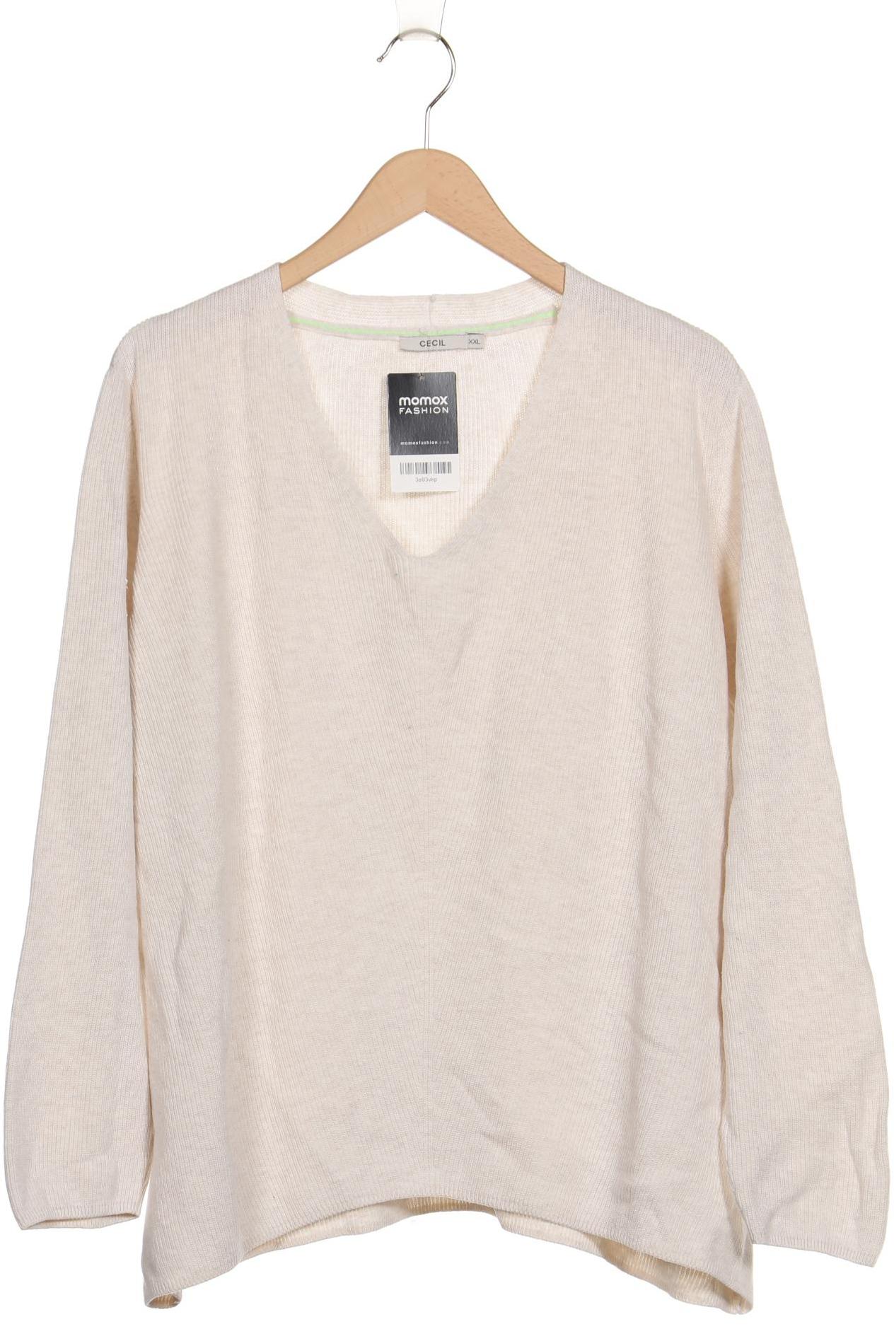 

Cecil Damen Pullover, cremeweiß, Gr. 46