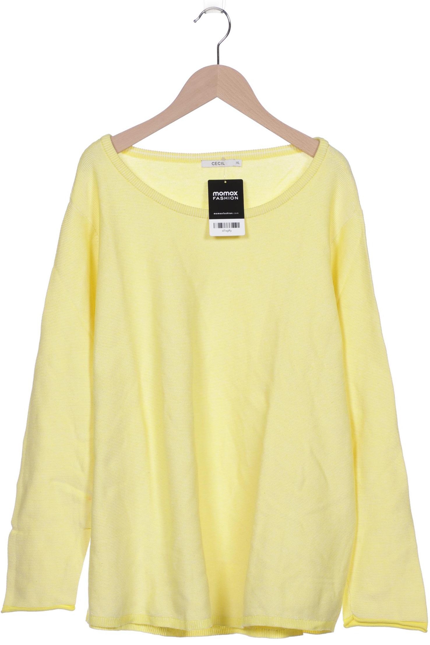 

CECIL Damen Pullover, gelb