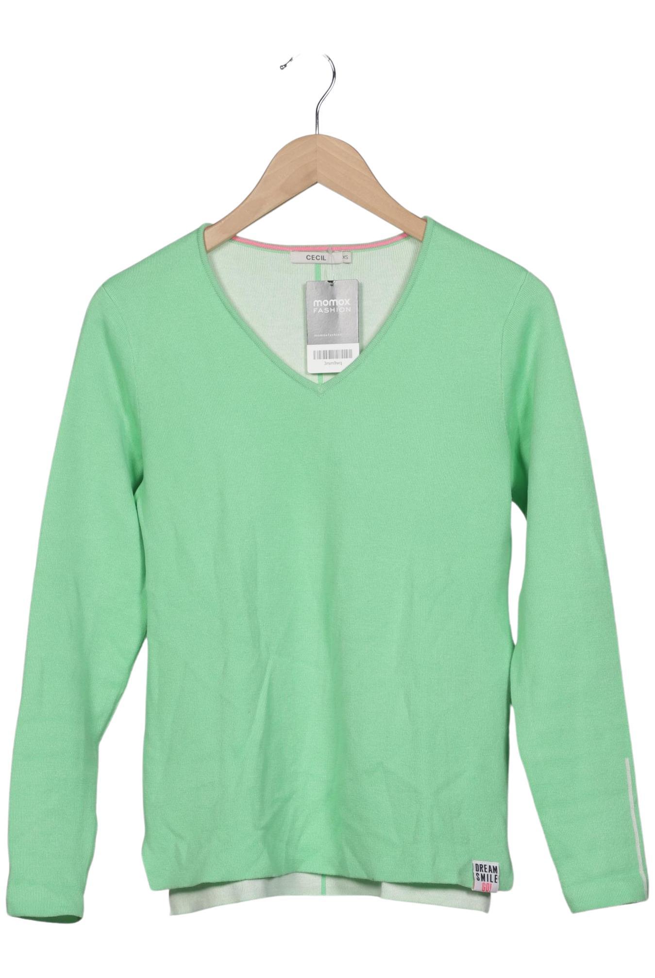 

Cecil Damen Pullover, hellgrün, Gr. 34