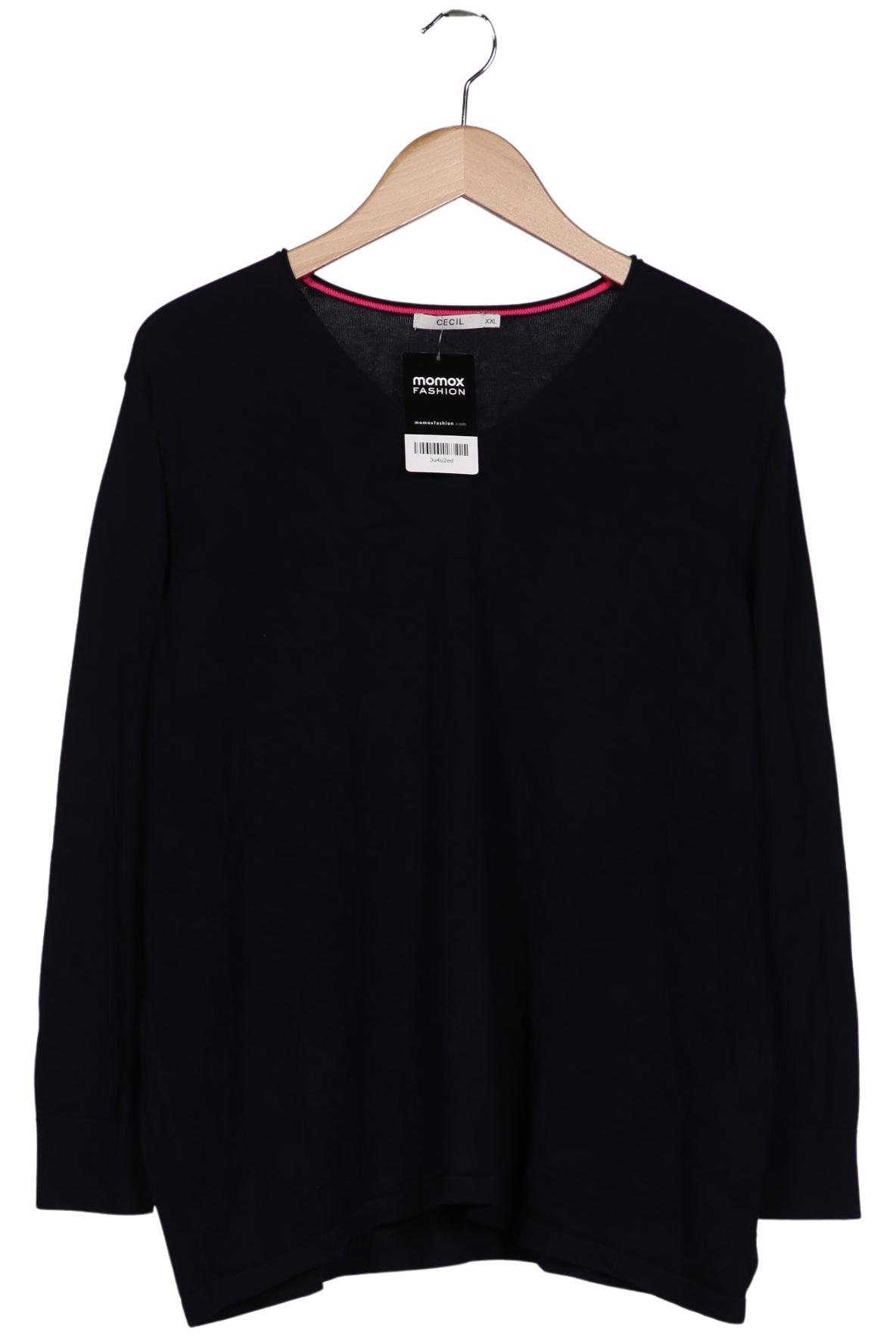 

Cecil Damen Pullover, marineblau, Gr. 46