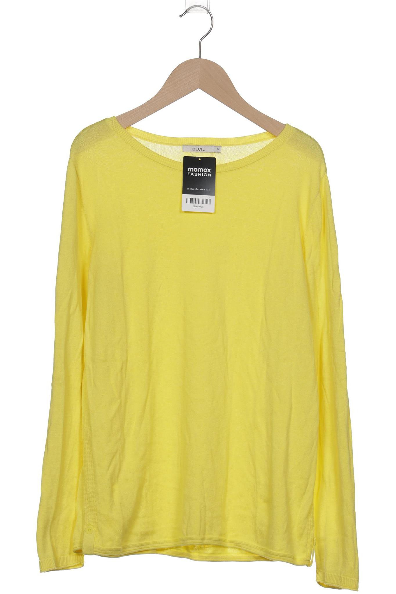 

Cecil Damen Pullover, gelb, Gr. 38