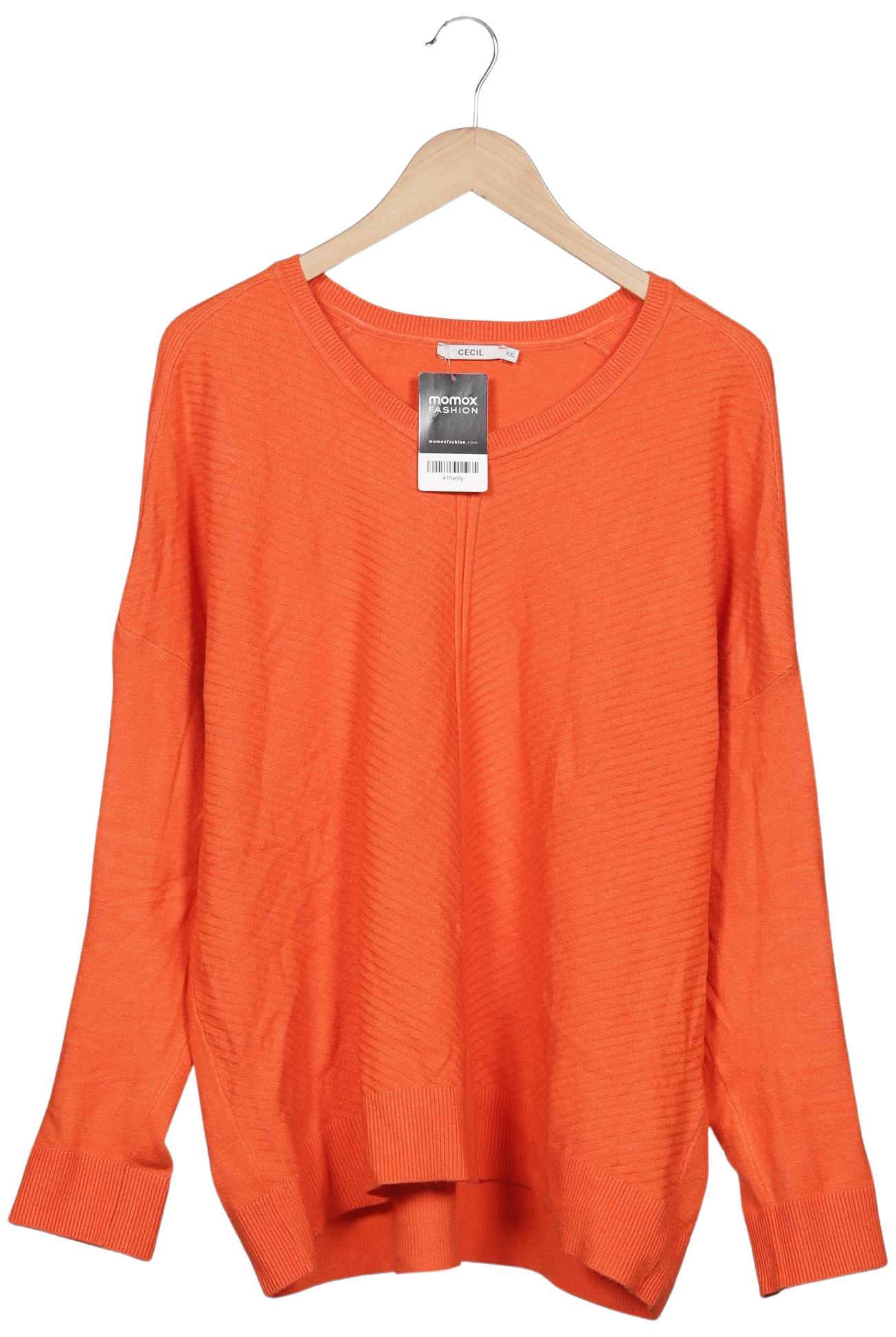 

Cecil Damen Pullover, orange, Gr. 46