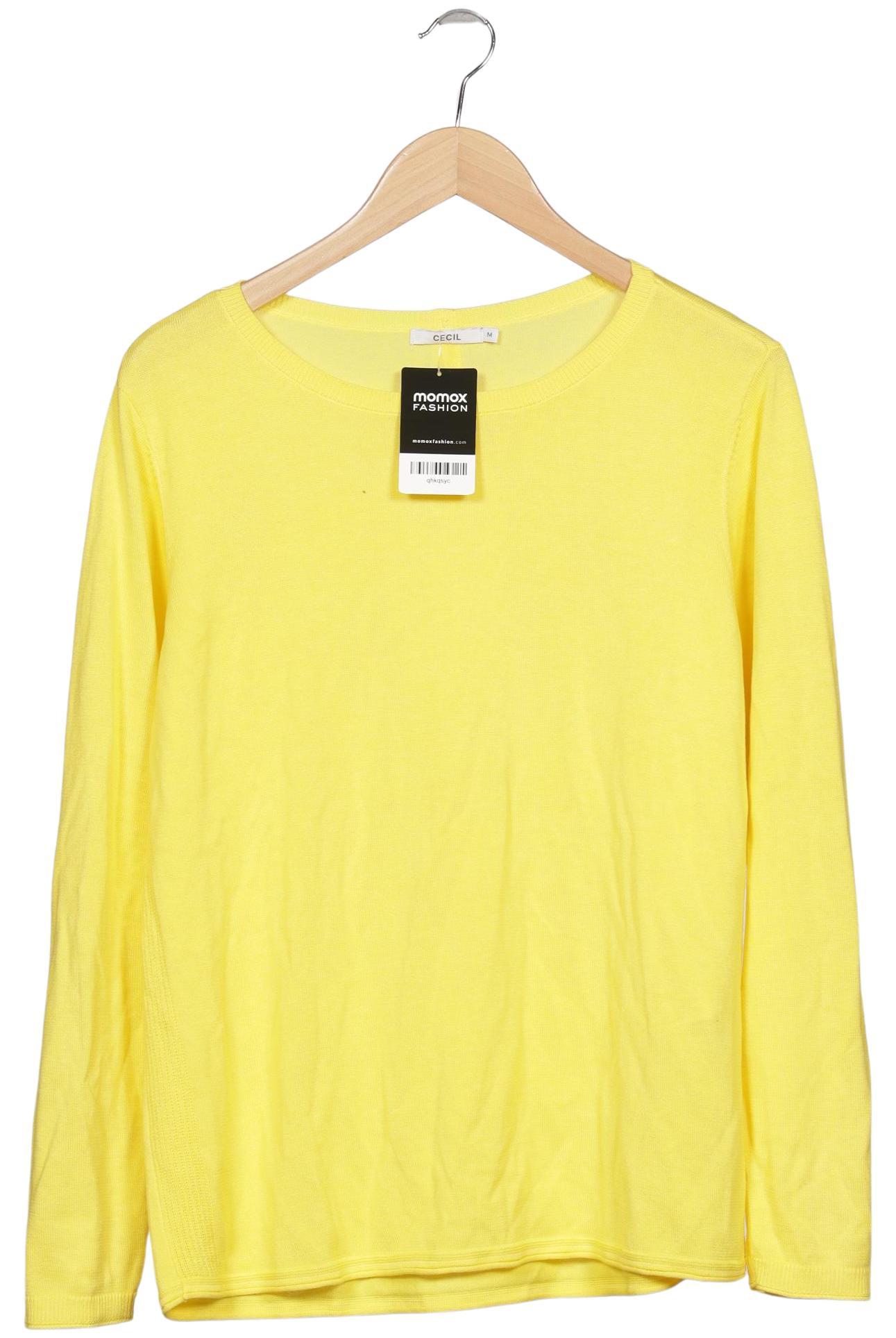 

Cecil Damen Pullover, gelb, Gr. 38