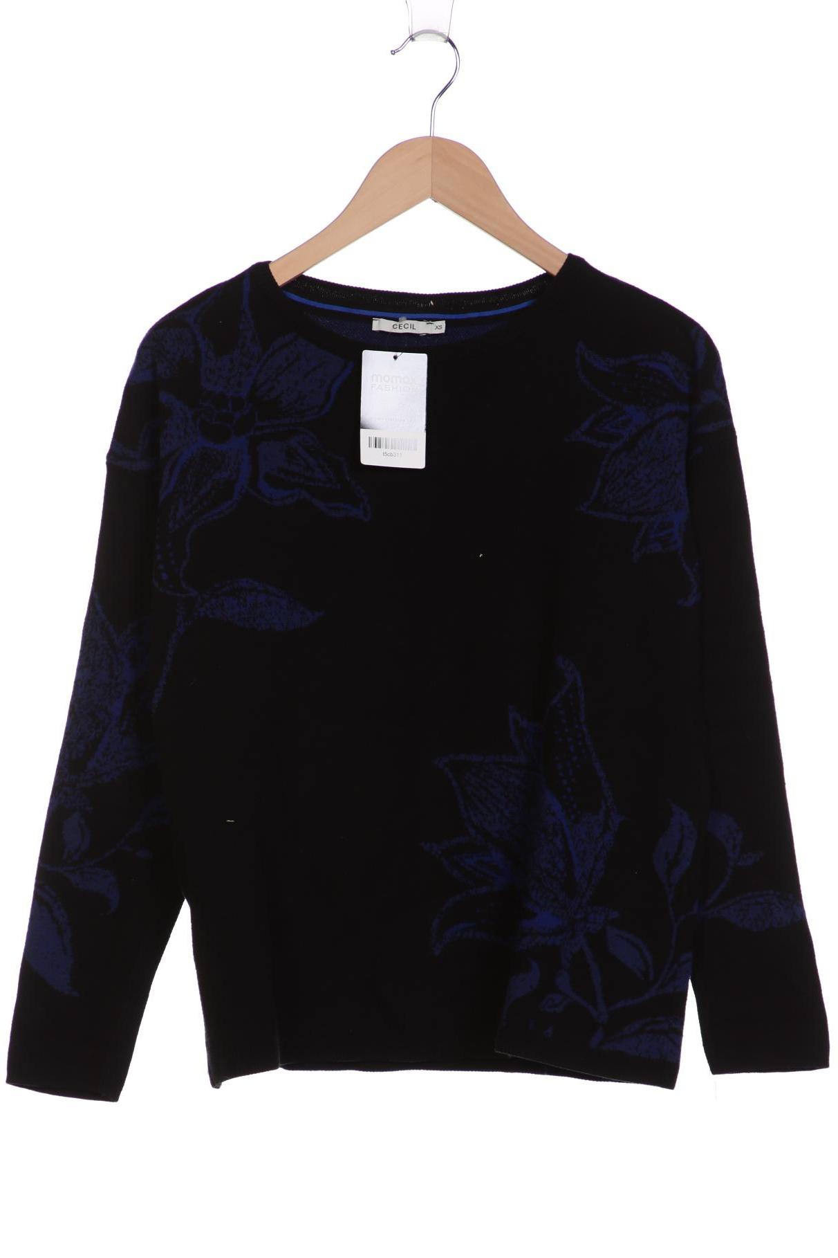 

Cecil Damen Pullover, schwarz, Gr. 34