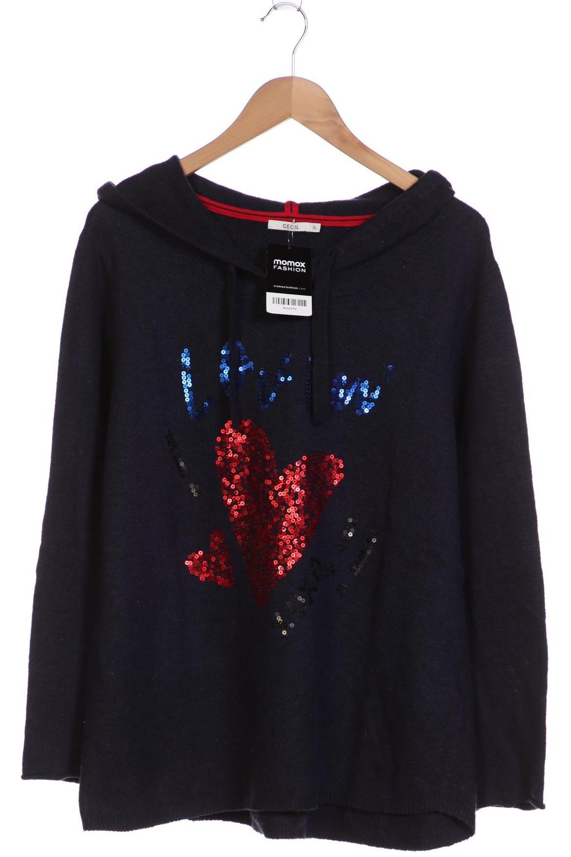 

CECIL Damen Pullover, marineblau