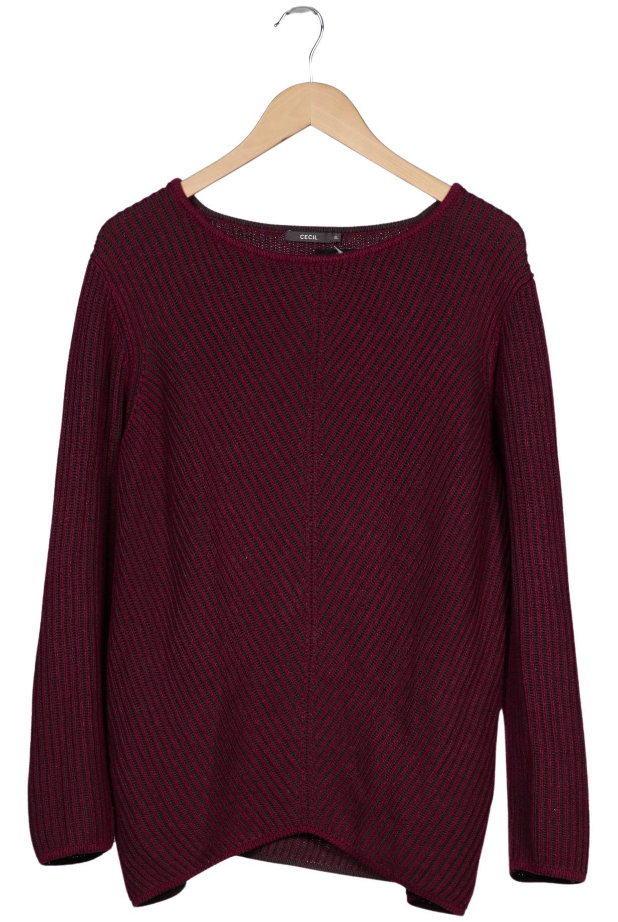 

Cecil Damen Pullover, bordeaux, Gr. 44