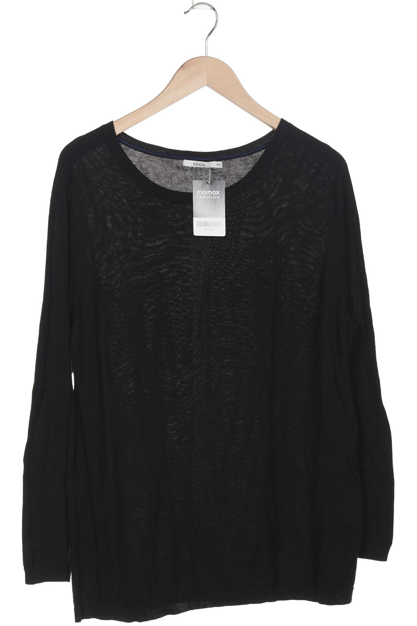 

Cecil Damen Pullover, schwarz, Gr. 46