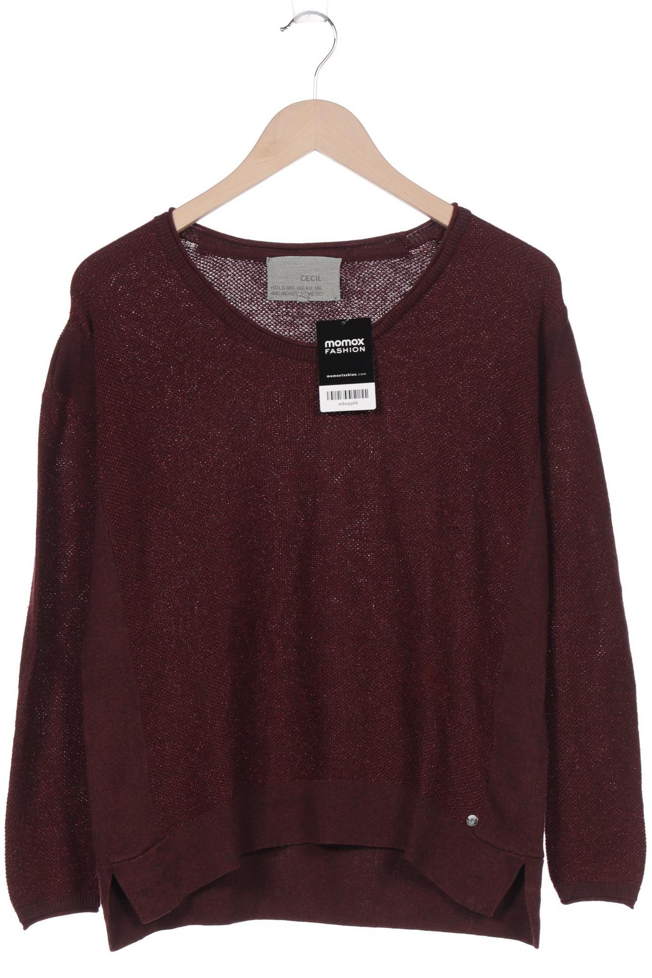 

Cecil Damen Pullover, bordeaux, Gr. 36