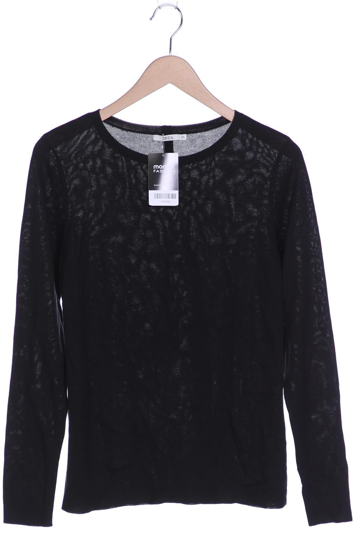 

CECIL Damen Pullover, schwarz