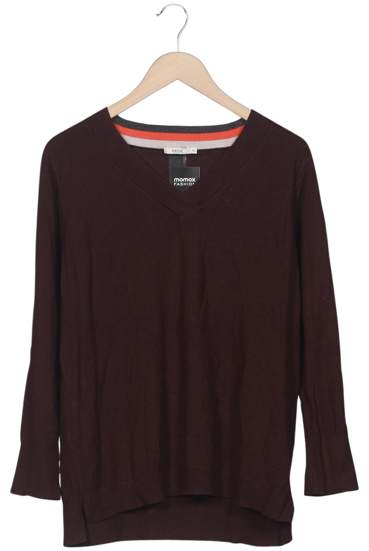 

Cecil Damen Pullover, bordeaux, Gr. 44