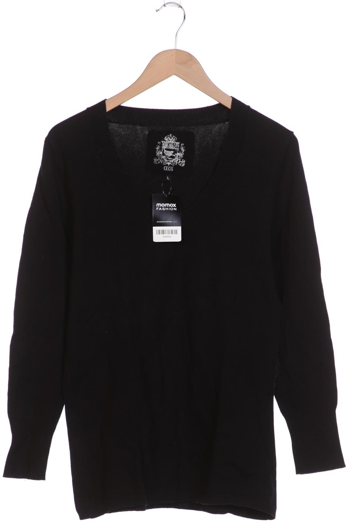 

Cecil Damen Pullover, schwarz, Gr. 42