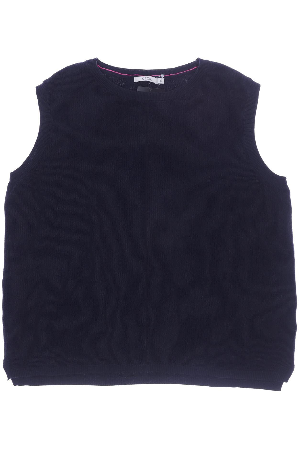 

CECIL Damen Pullover, marineblau