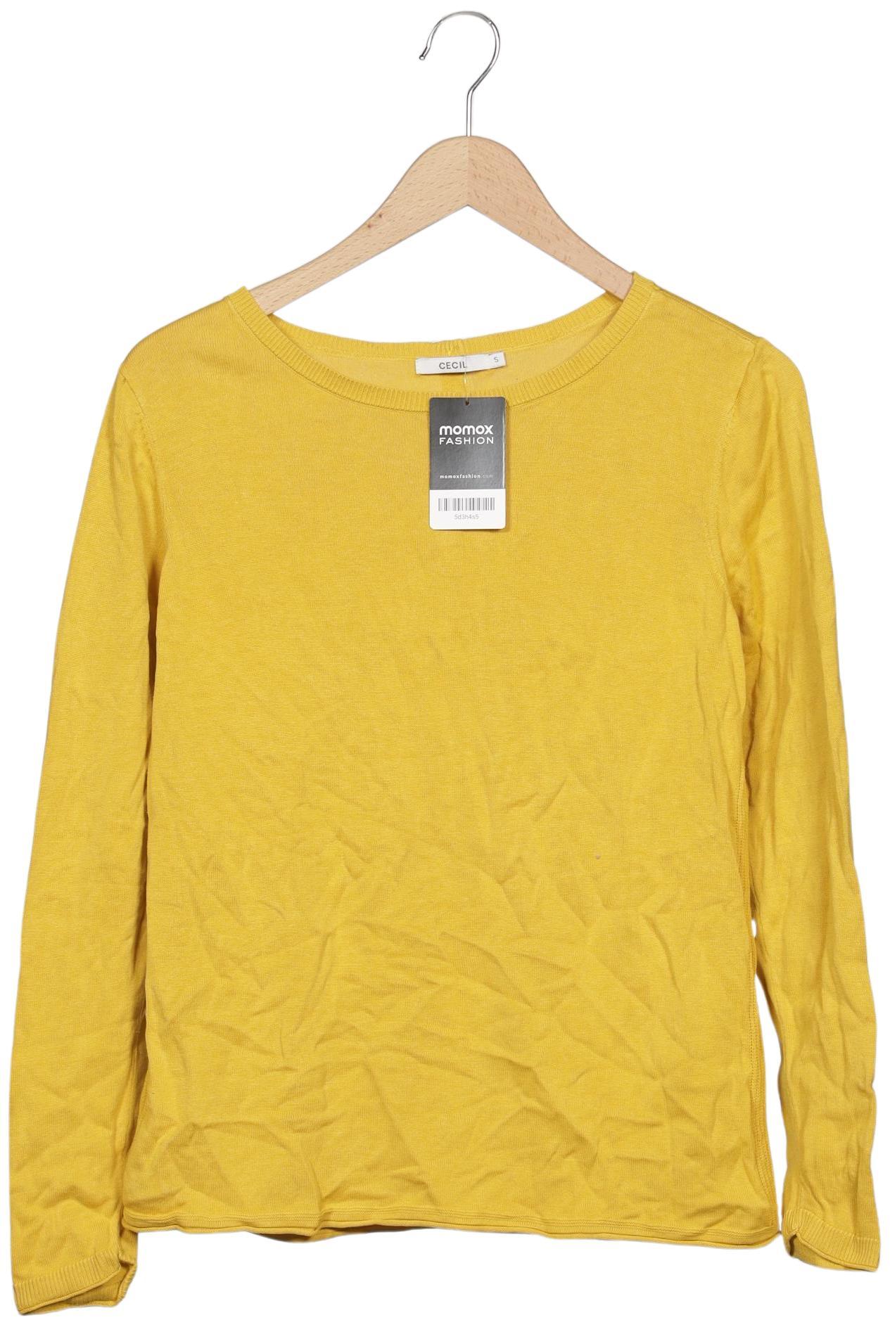 

Cecil Damen Pullover, gelb, Gr. 36