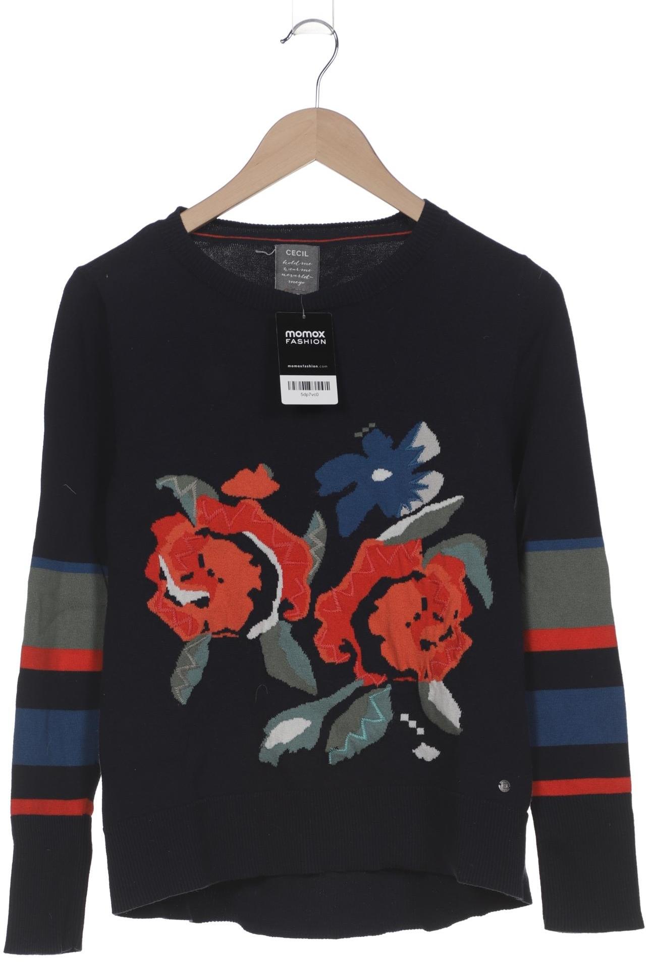 

Cecil Damen Pullover, marineblau, Gr. 36