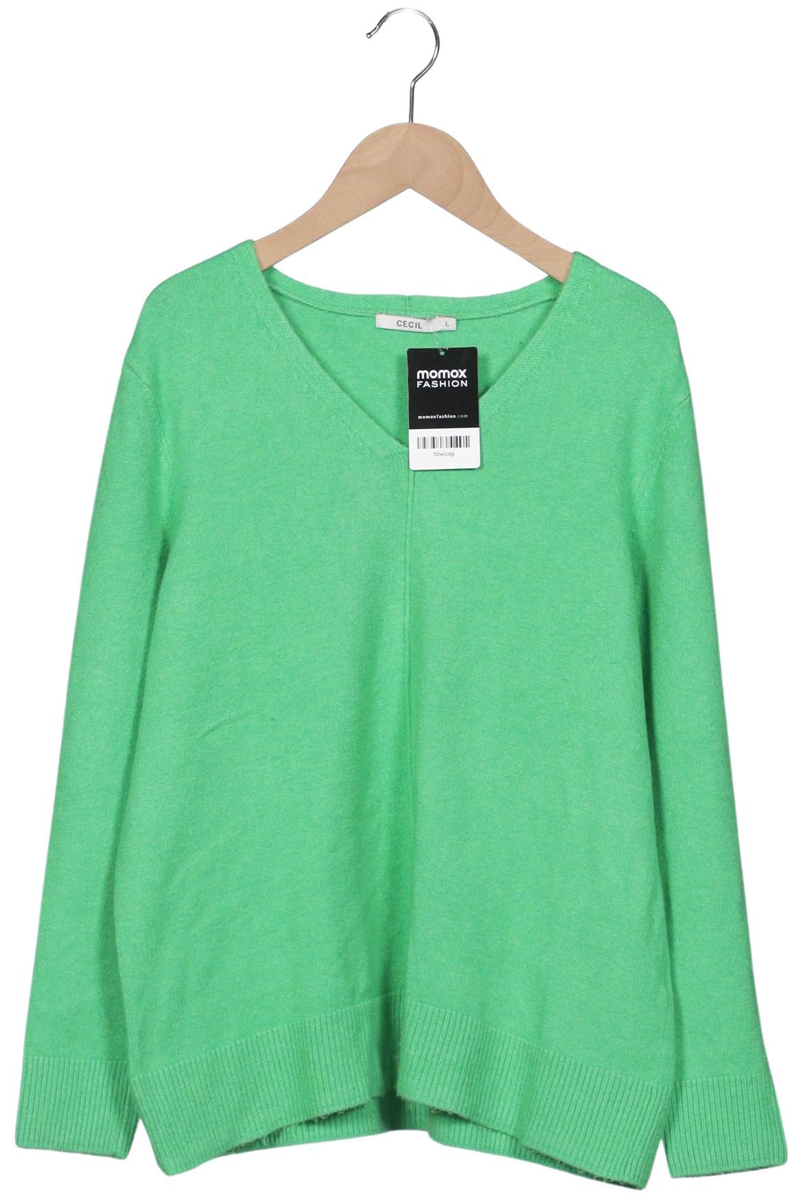 

Cecil Damen Pullover, grün, Gr. 42
