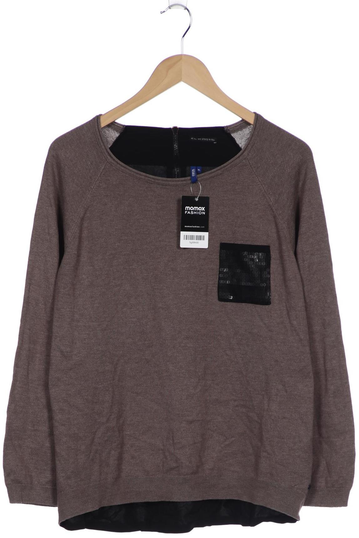 

CECIL Damen Pullover, braun