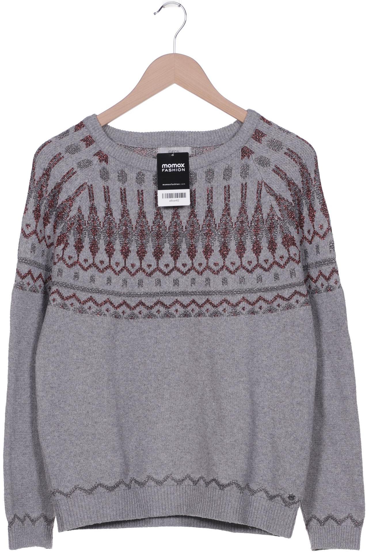 

CECIL Damen Pullover, grau