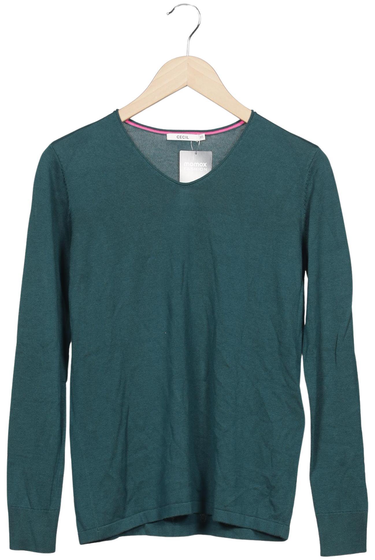 

Cecil Damen Pullover, grün, Gr. 34