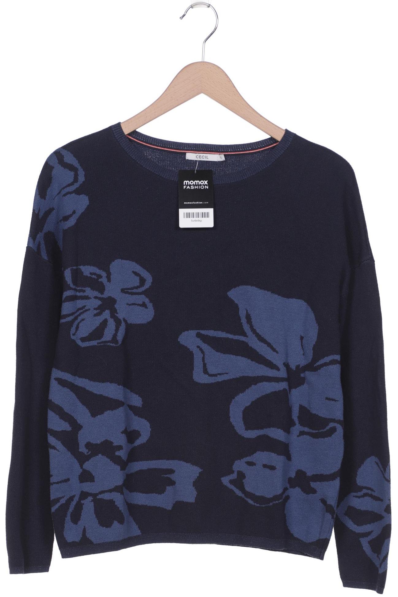 

CECIL Damen Pullover, marineblau