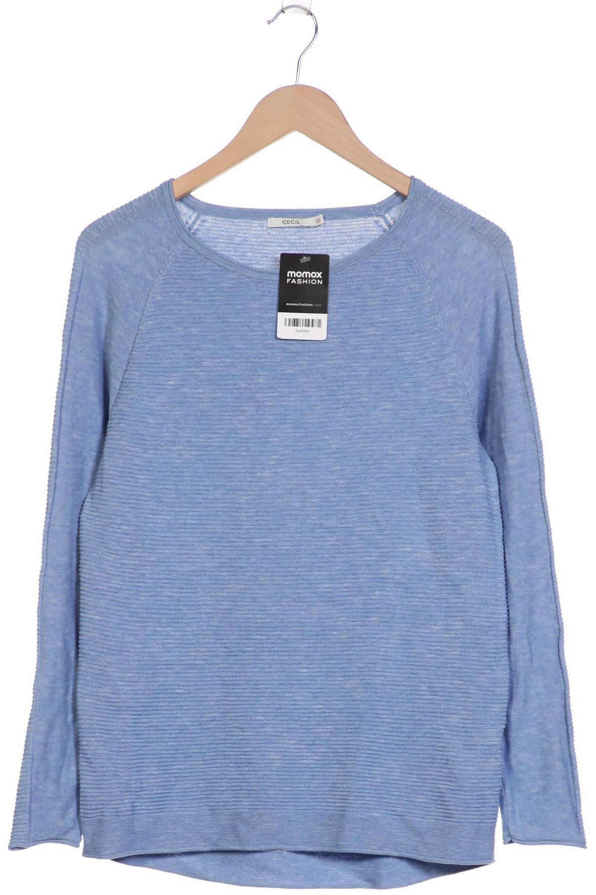 

Cecil Damen Pullover, blau, Gr. 34