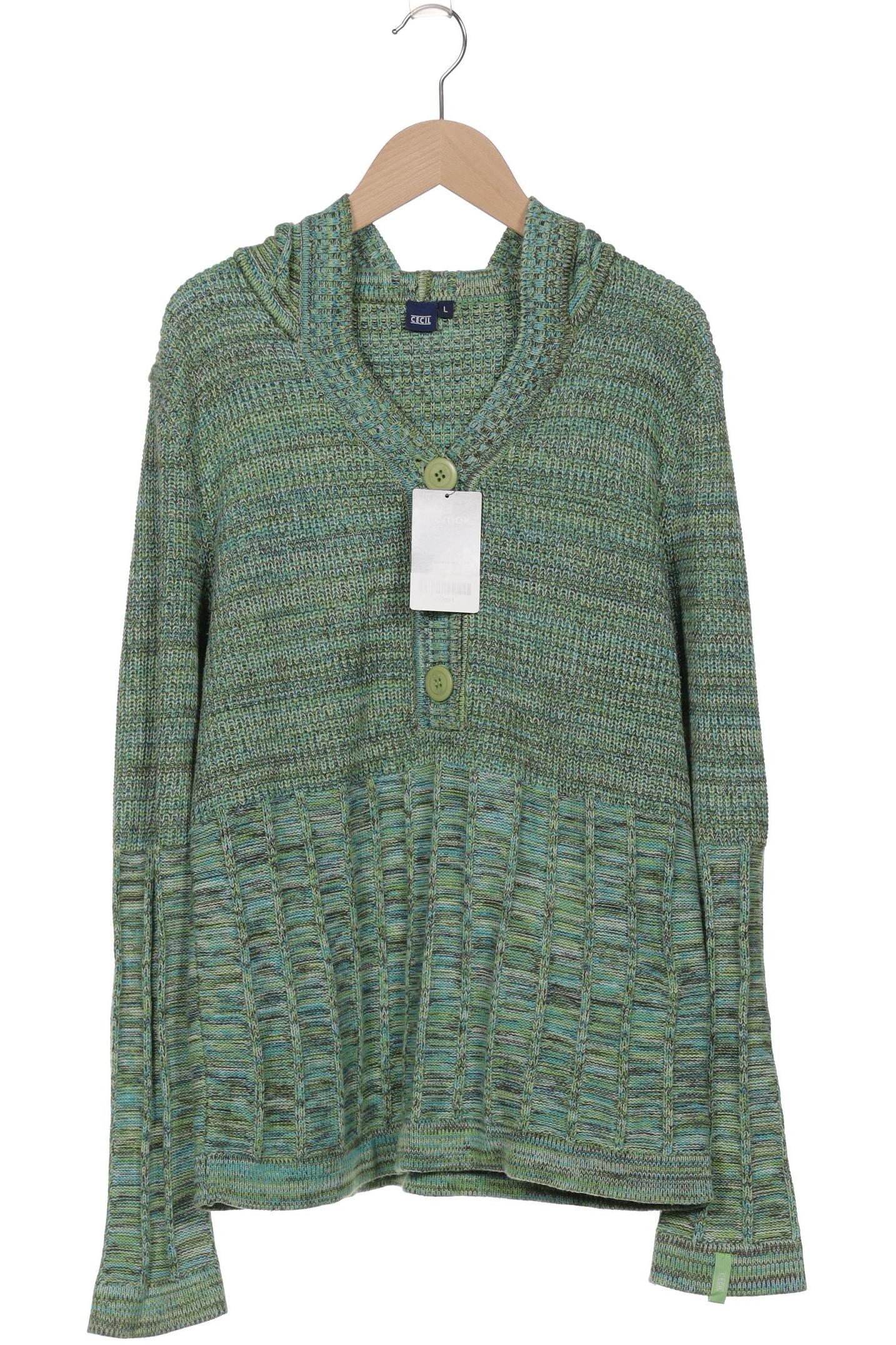 

Cecil Damen Pullover, grün, Gr. 42