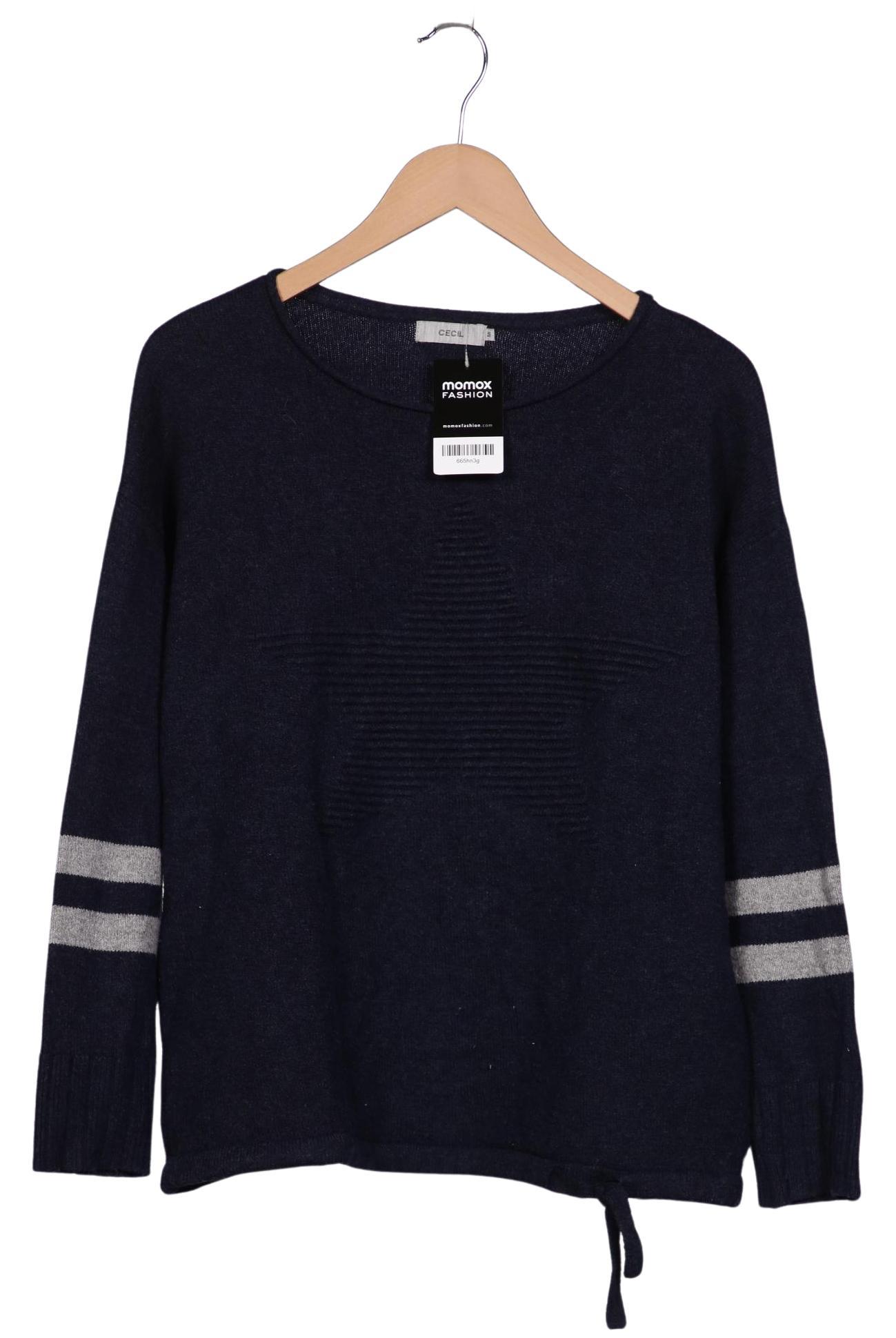 

Cecil Damen Pullover, marineblau, Gr. 38