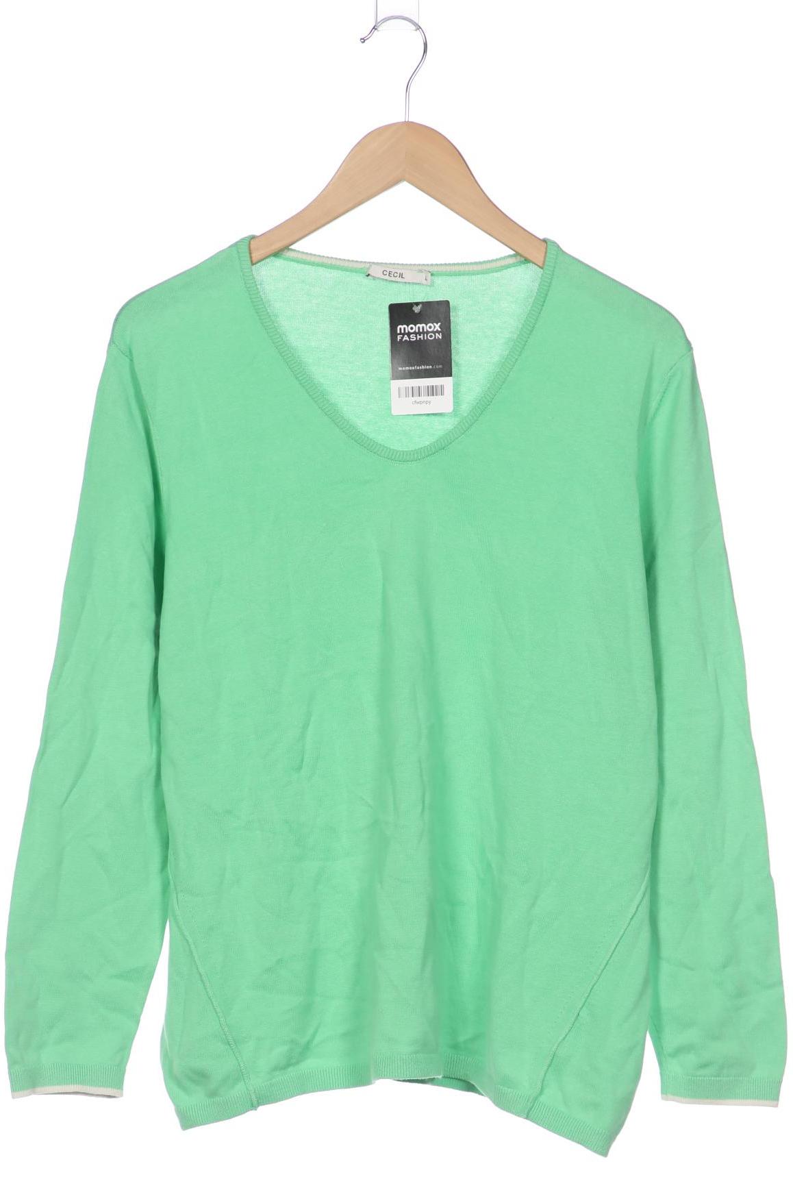 

Cecil Damen Pullover, hellgrün, Gr. 42