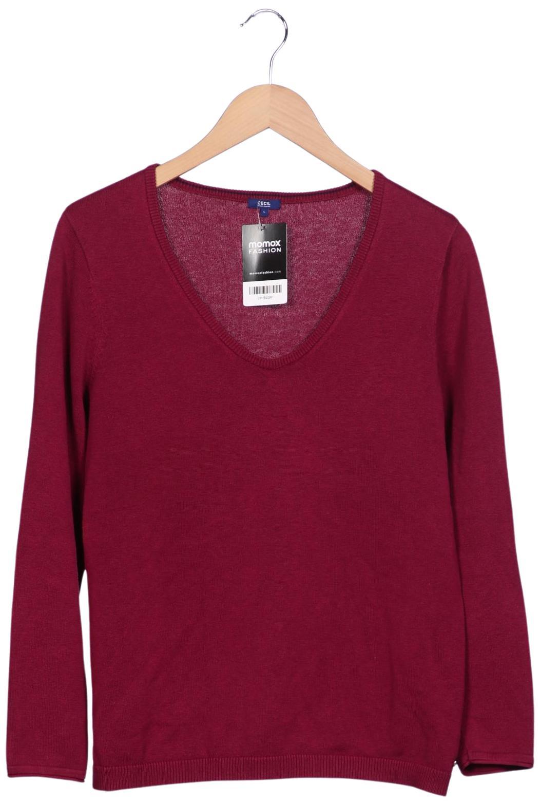 

Cecil Damen Pullover, bordeaux, Gr. 42