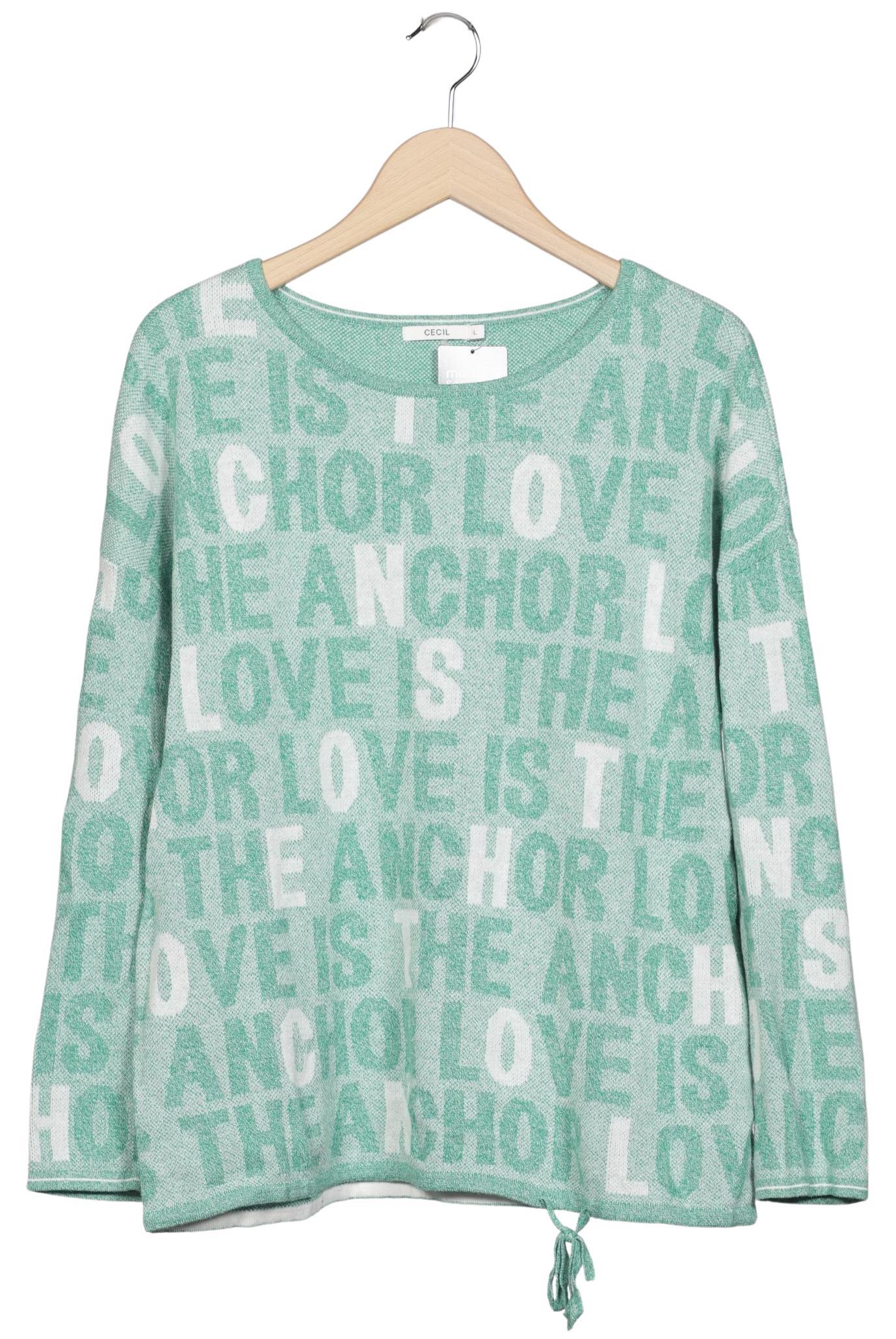 

Cecil Damen Pullover, grün, Gr. 42