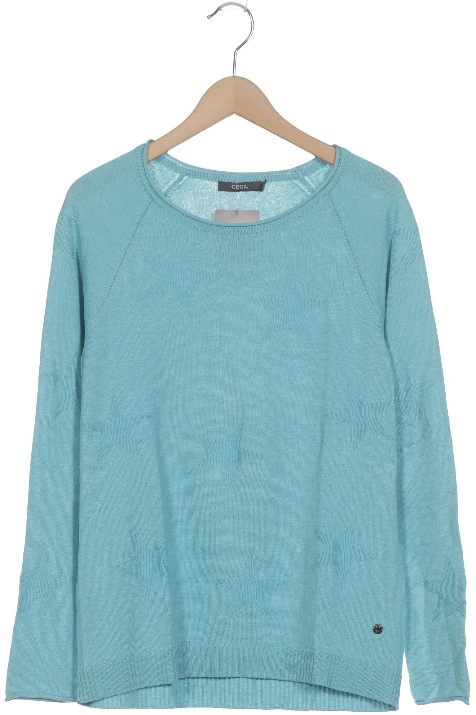 

Cecil Damen Pullover, blau, Gr. 34