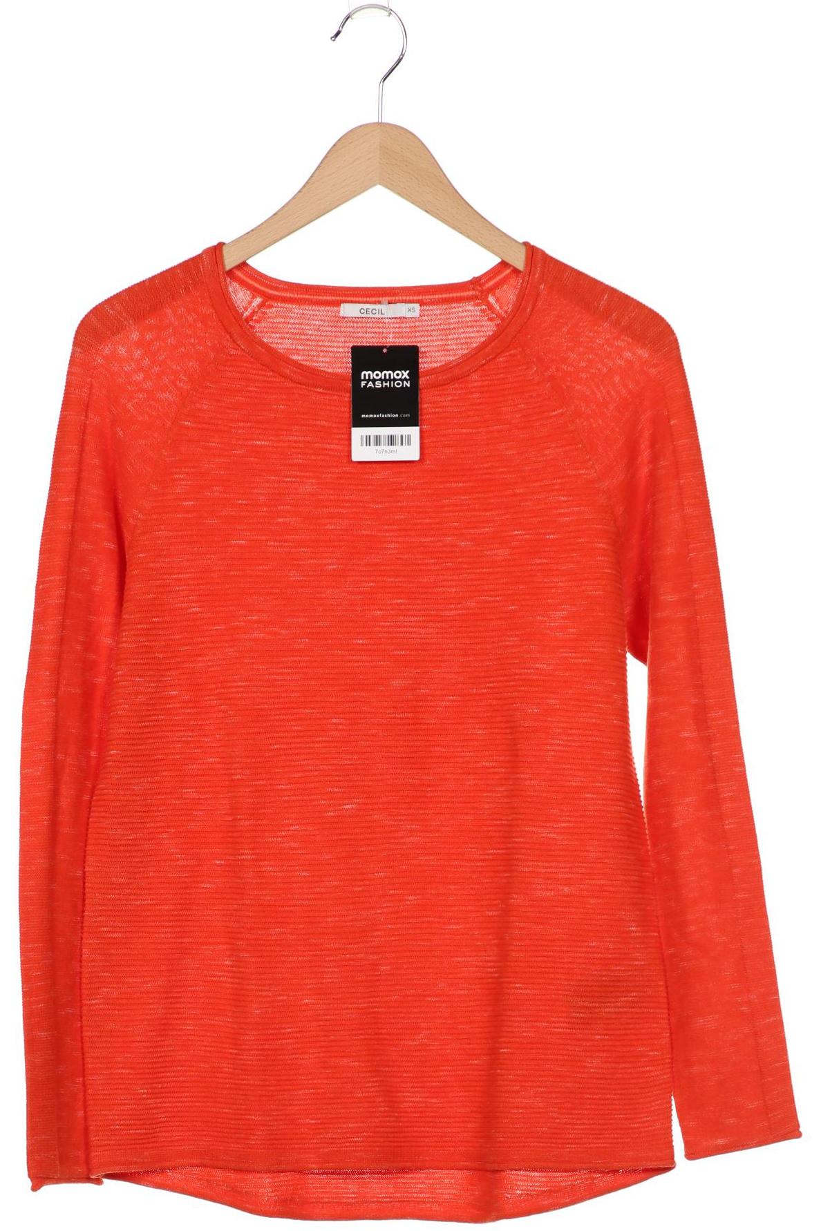 

Cecil Damen Pullover, orange, Gr. 34