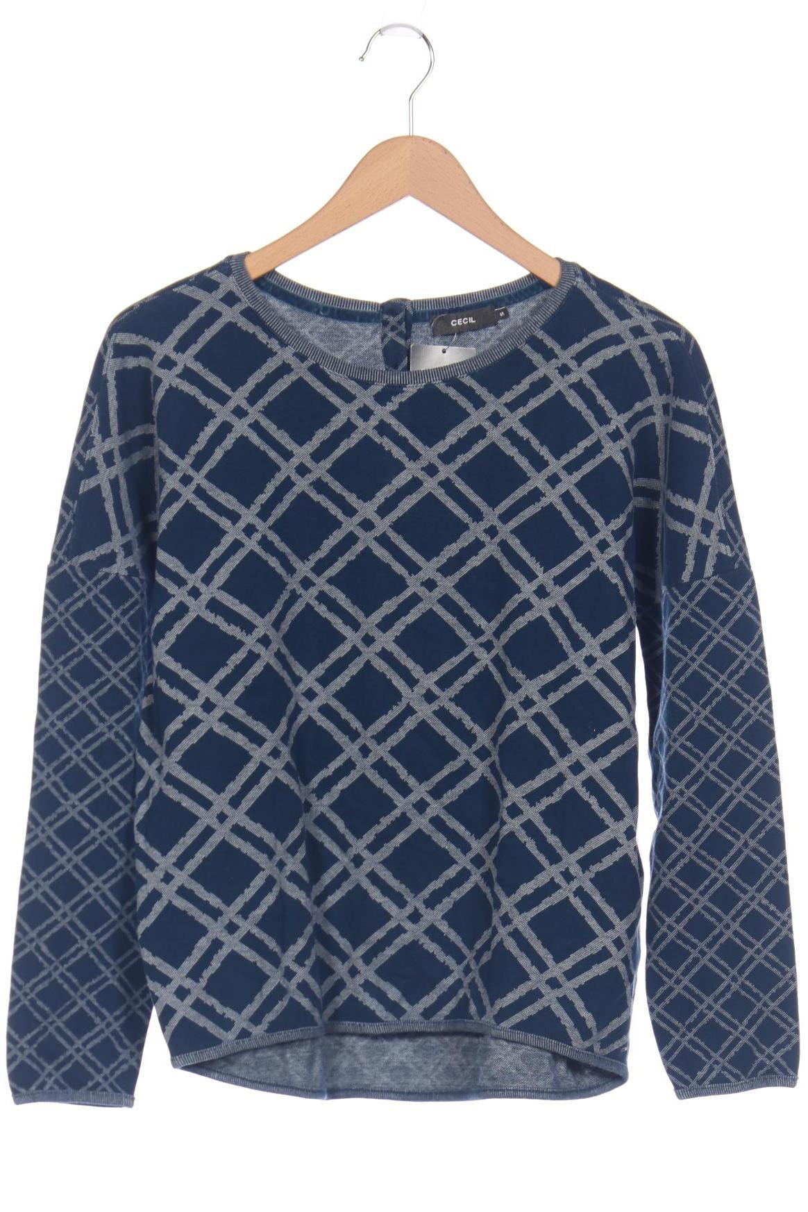 

CECIL Damen Pullover, blau