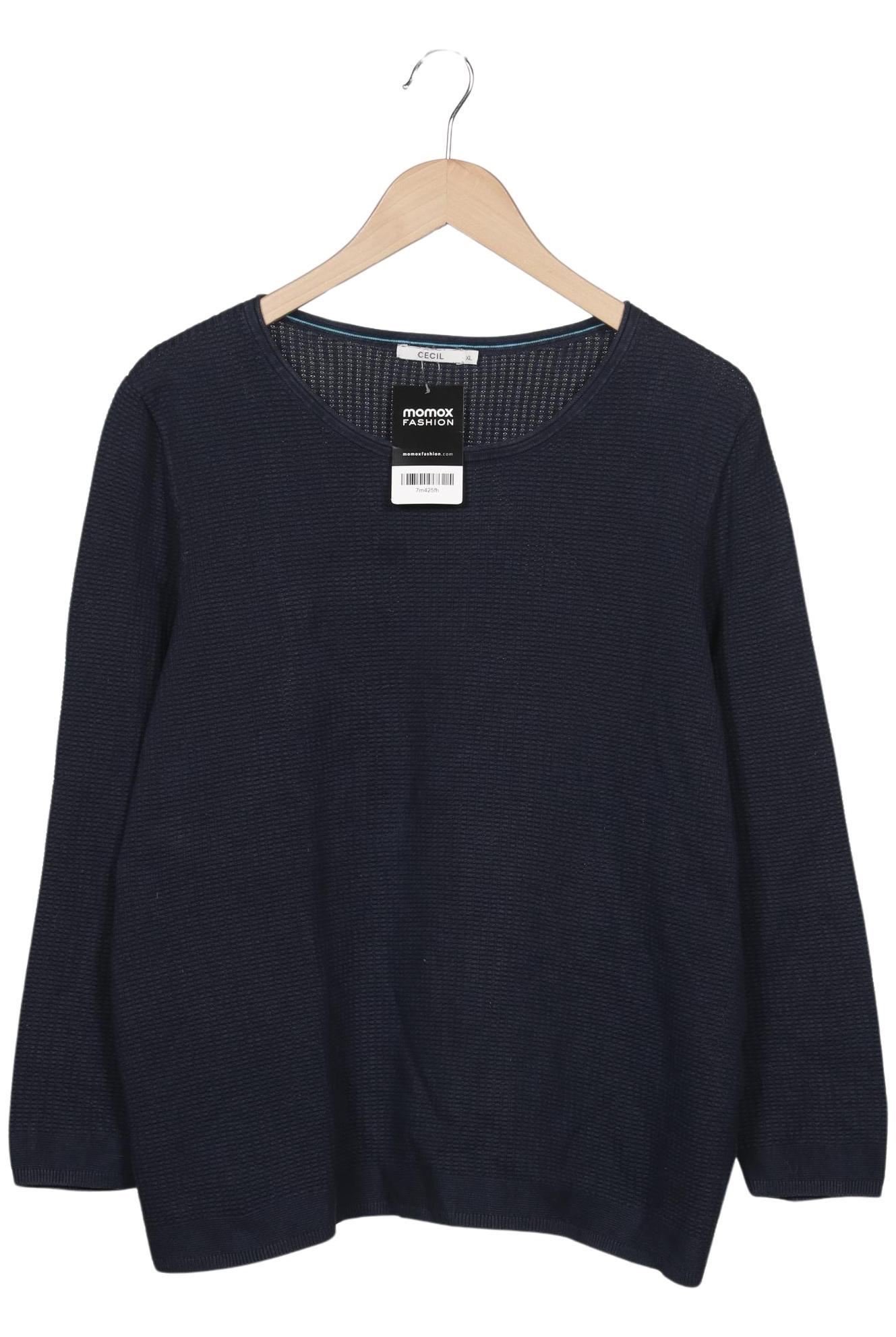 

Cecil Damen Pullover, marineblau, Gr. 44