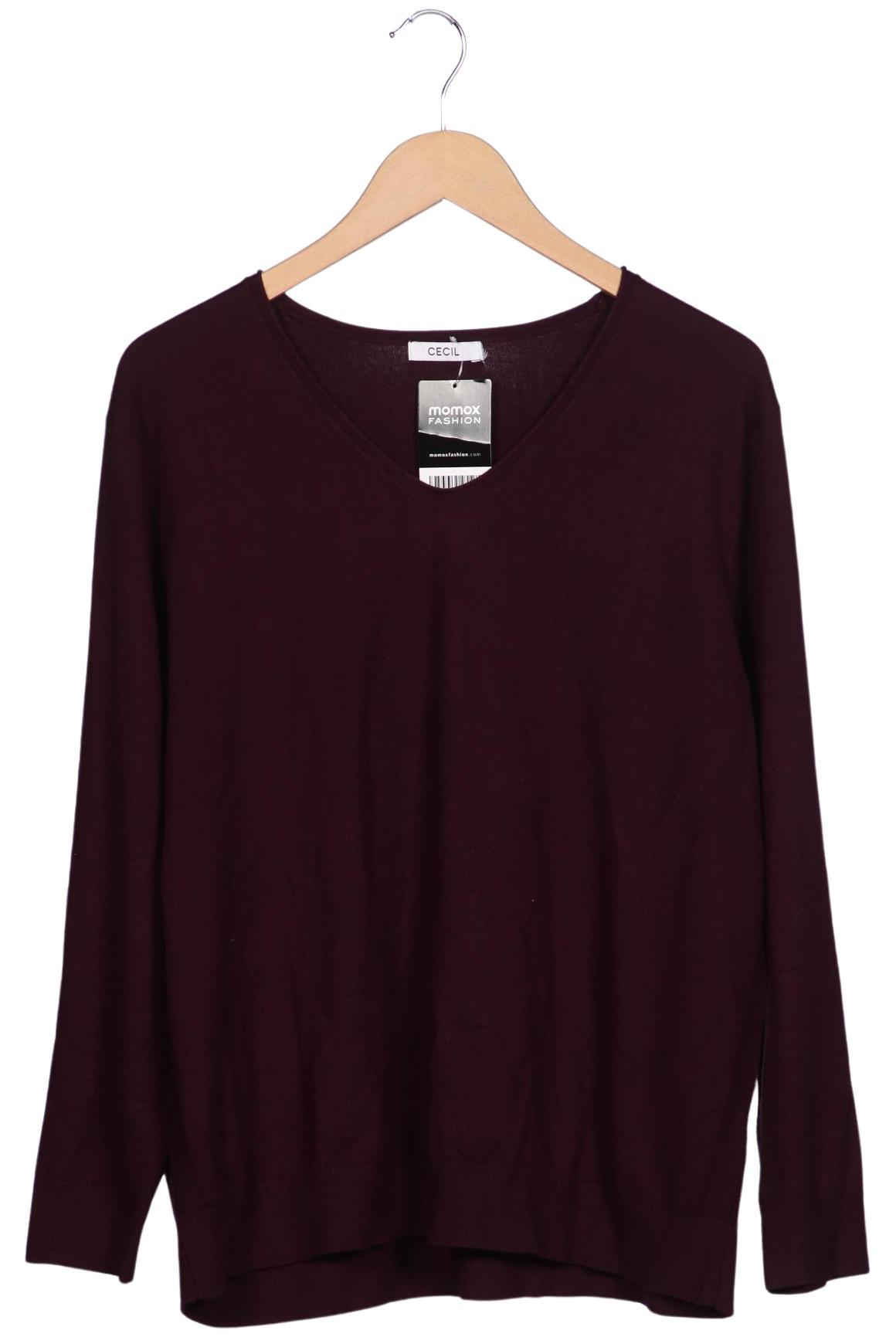 

Cecil Damen Pullover, bordeaux, Gr. 46