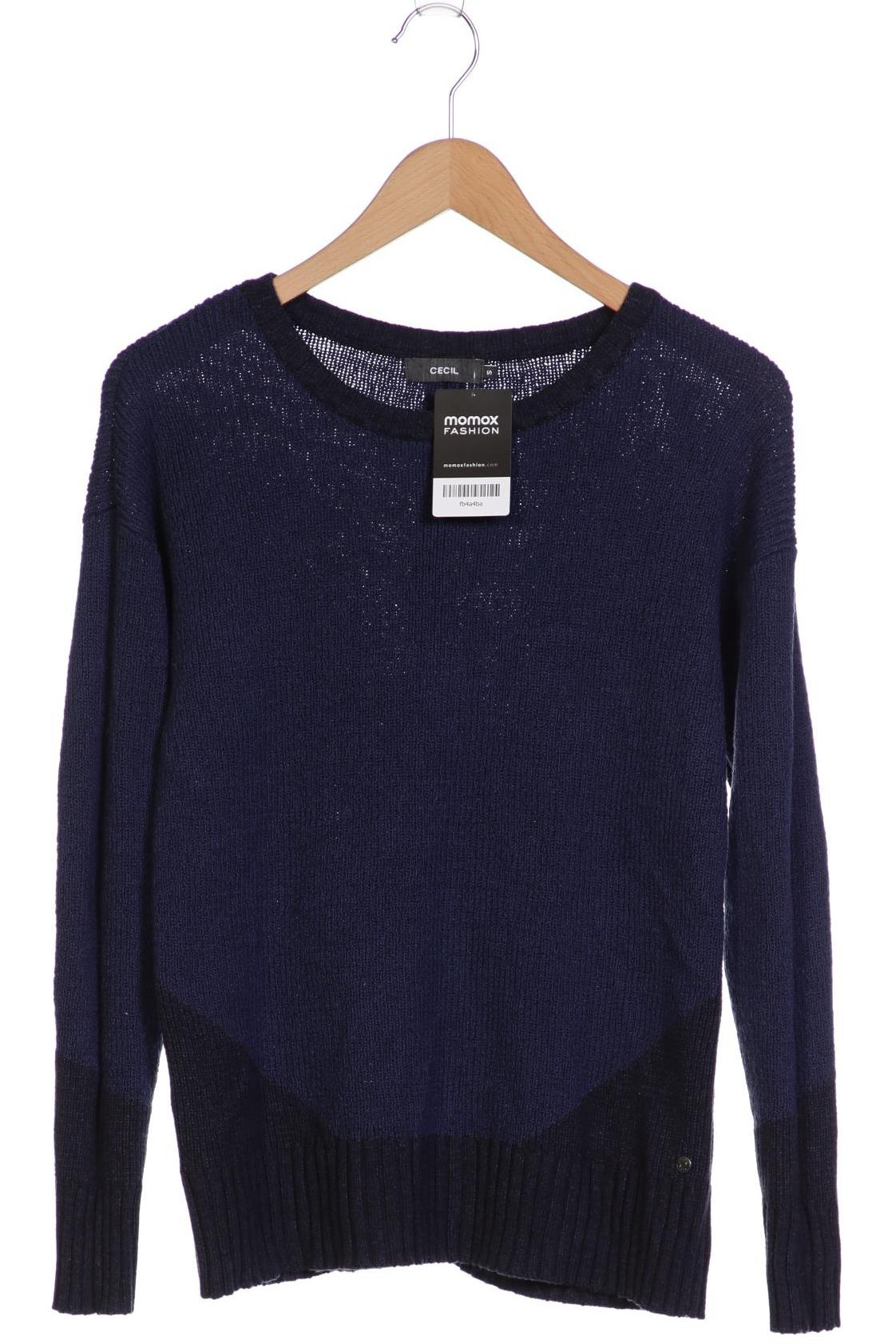 

CECIL Damen Pullover, marineblau
