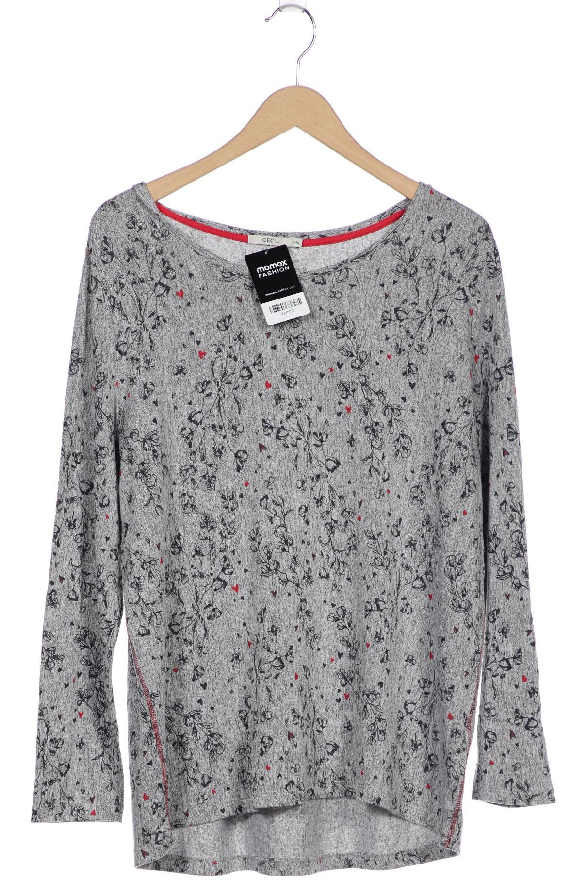 

CECIL Damen Pullover, grau